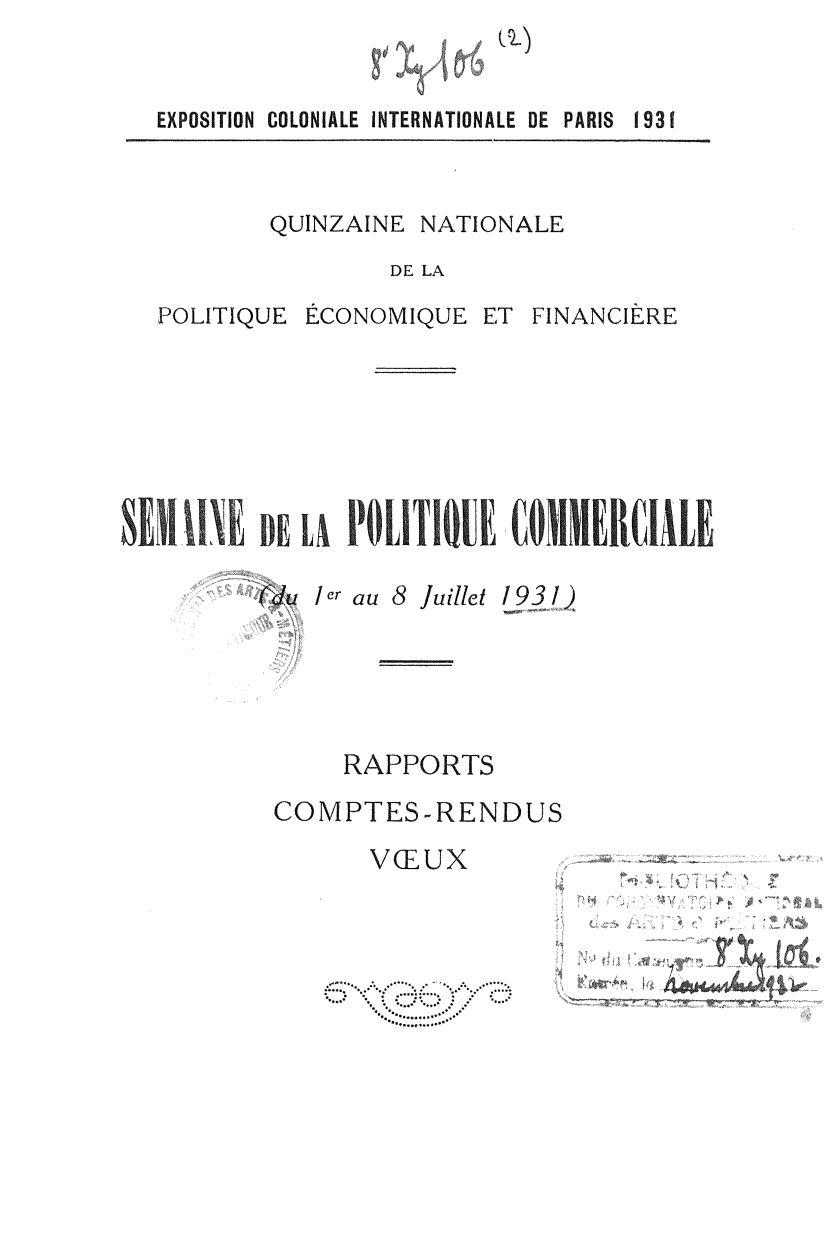 Page de titre du 8XY106.2