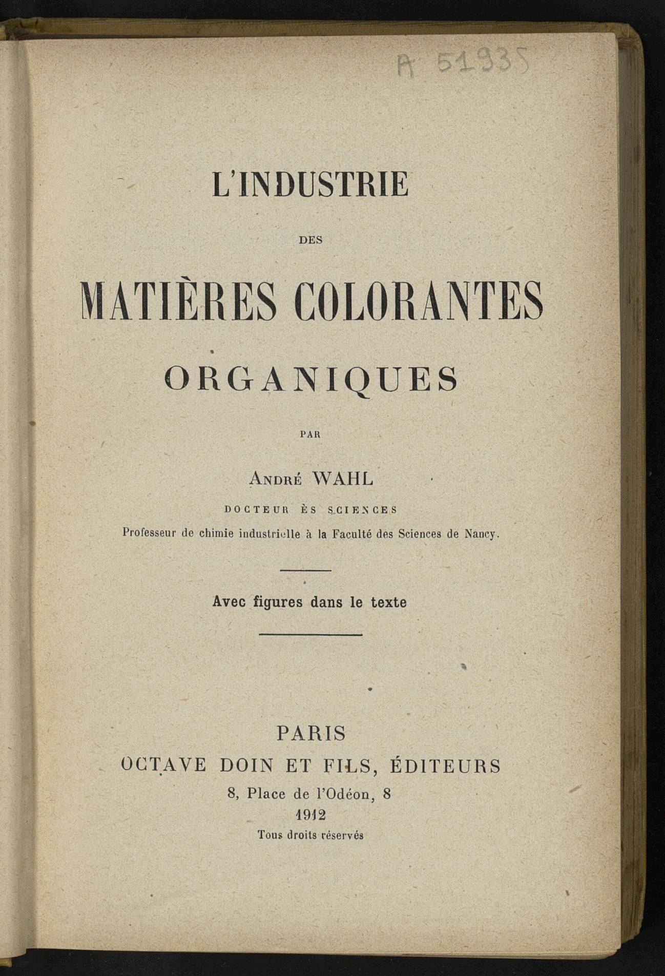 Page de titre du A51935