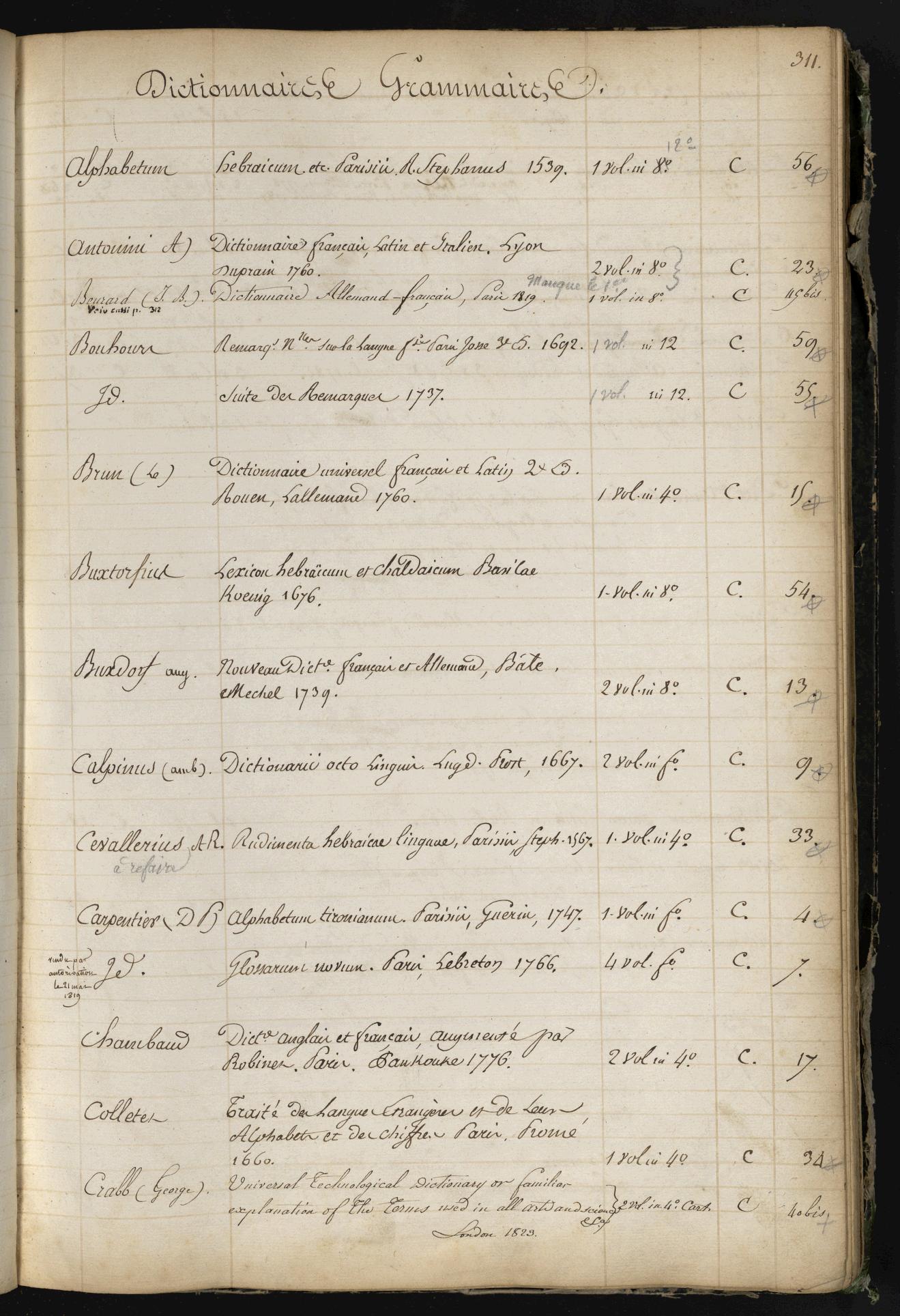 ARCHCOLL2 : 311 - vue 321/587