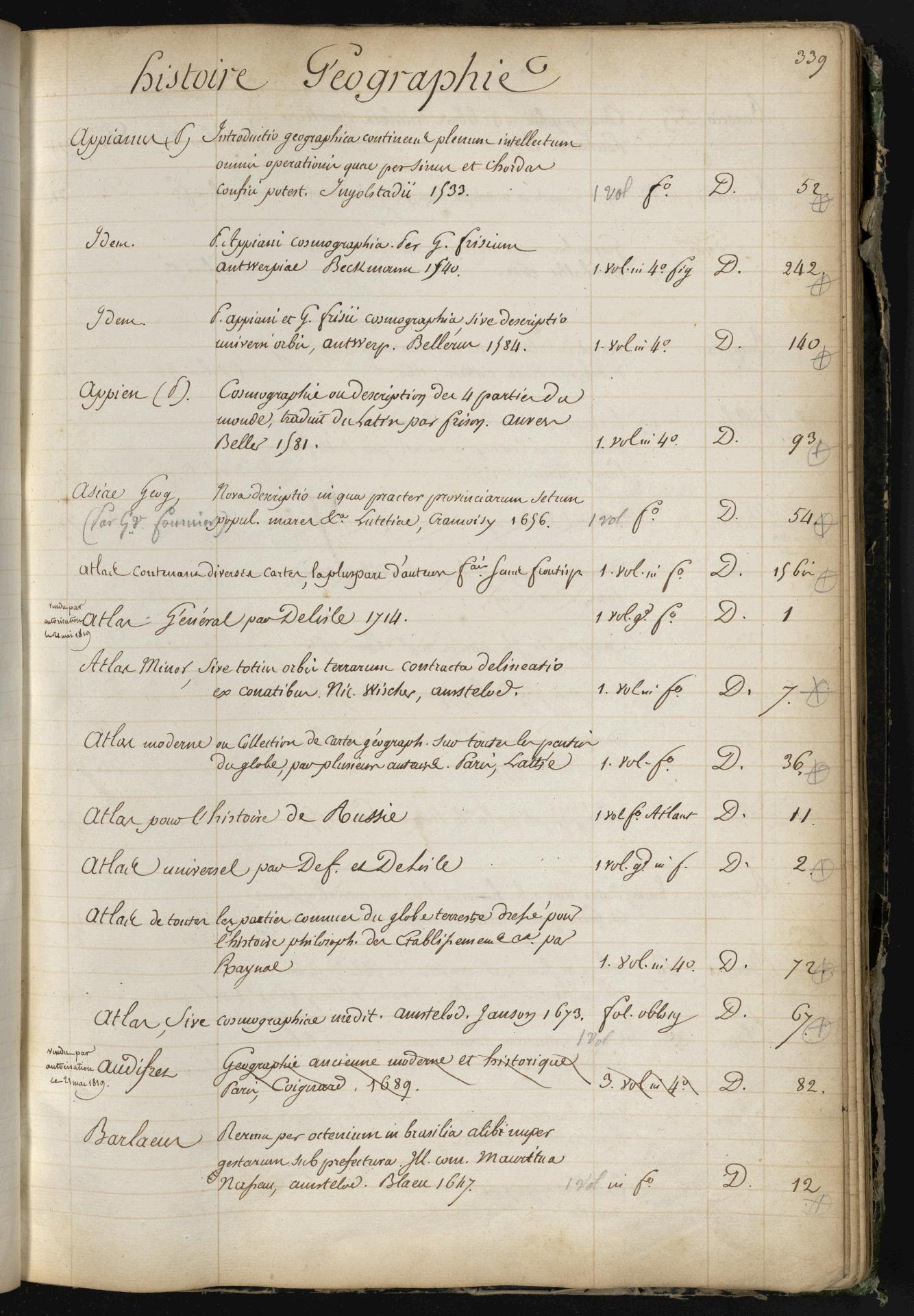 ARCHCOLL2 : 339 - vue 349/587