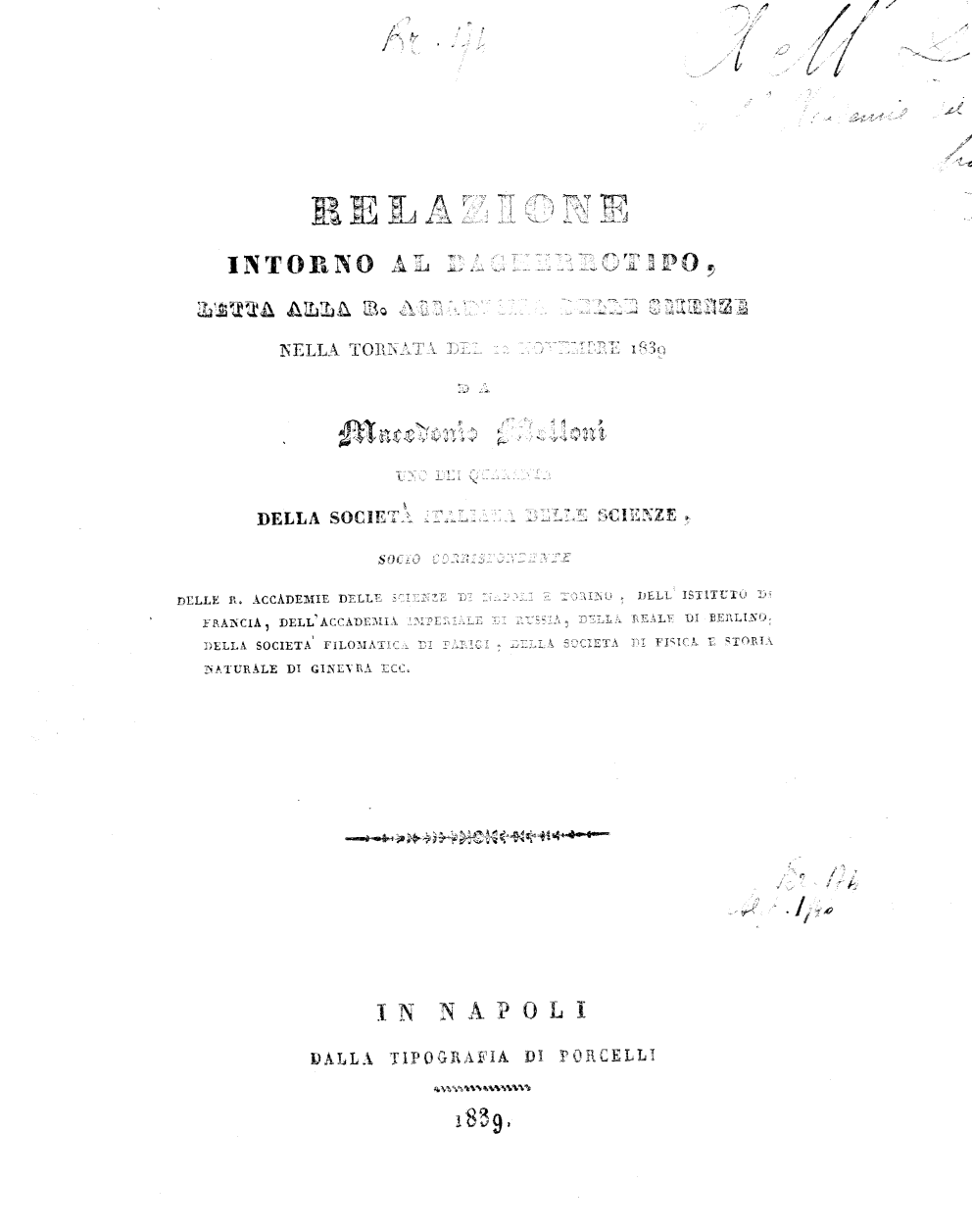 Page de titre du BR174