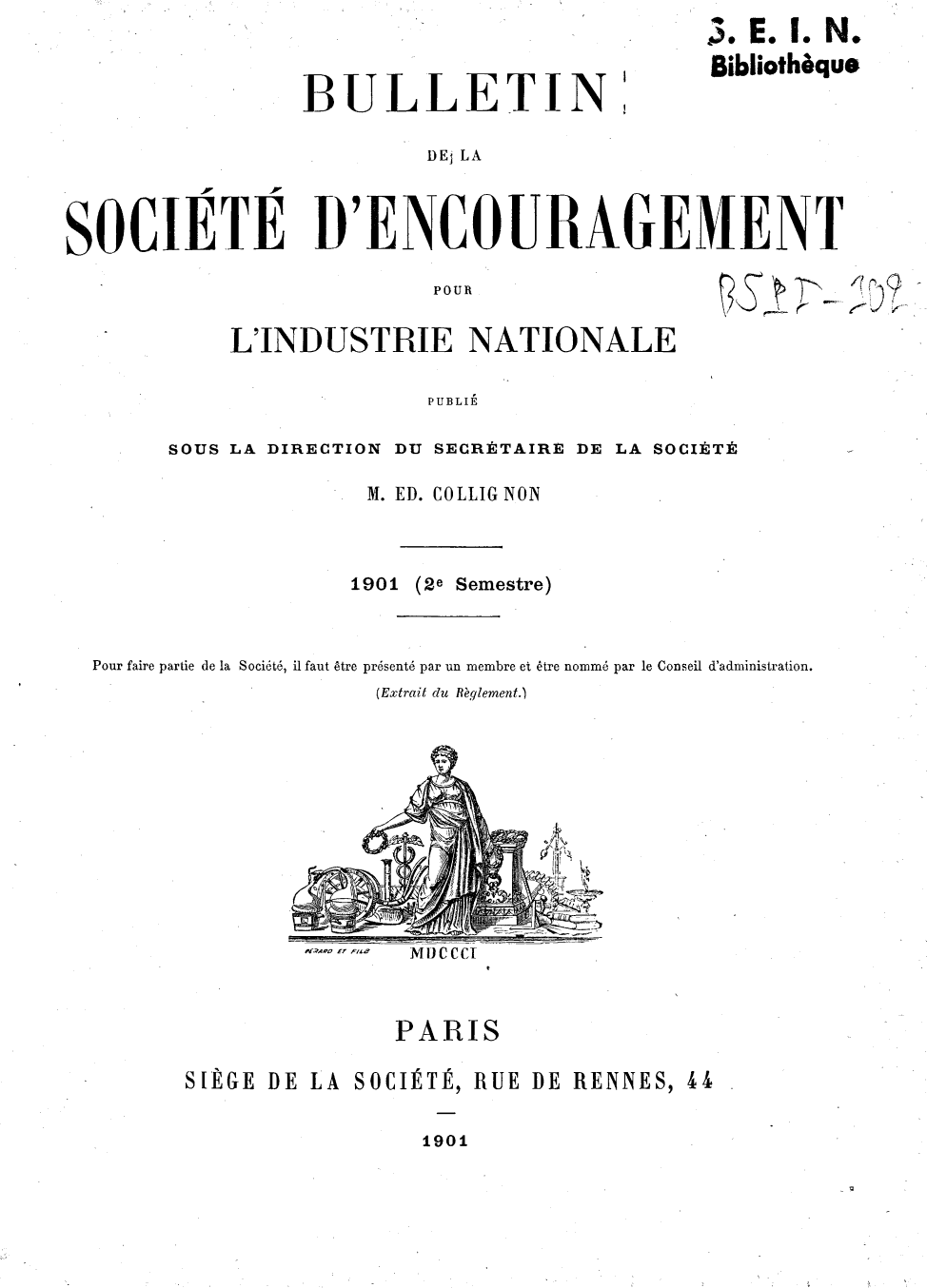 Page de titre du BSPI.102