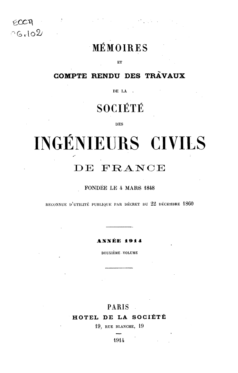 Page de titre du ECCMC6.102