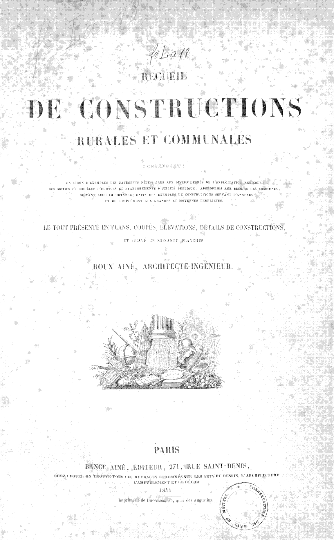 Page de titre du FOLLA18.1