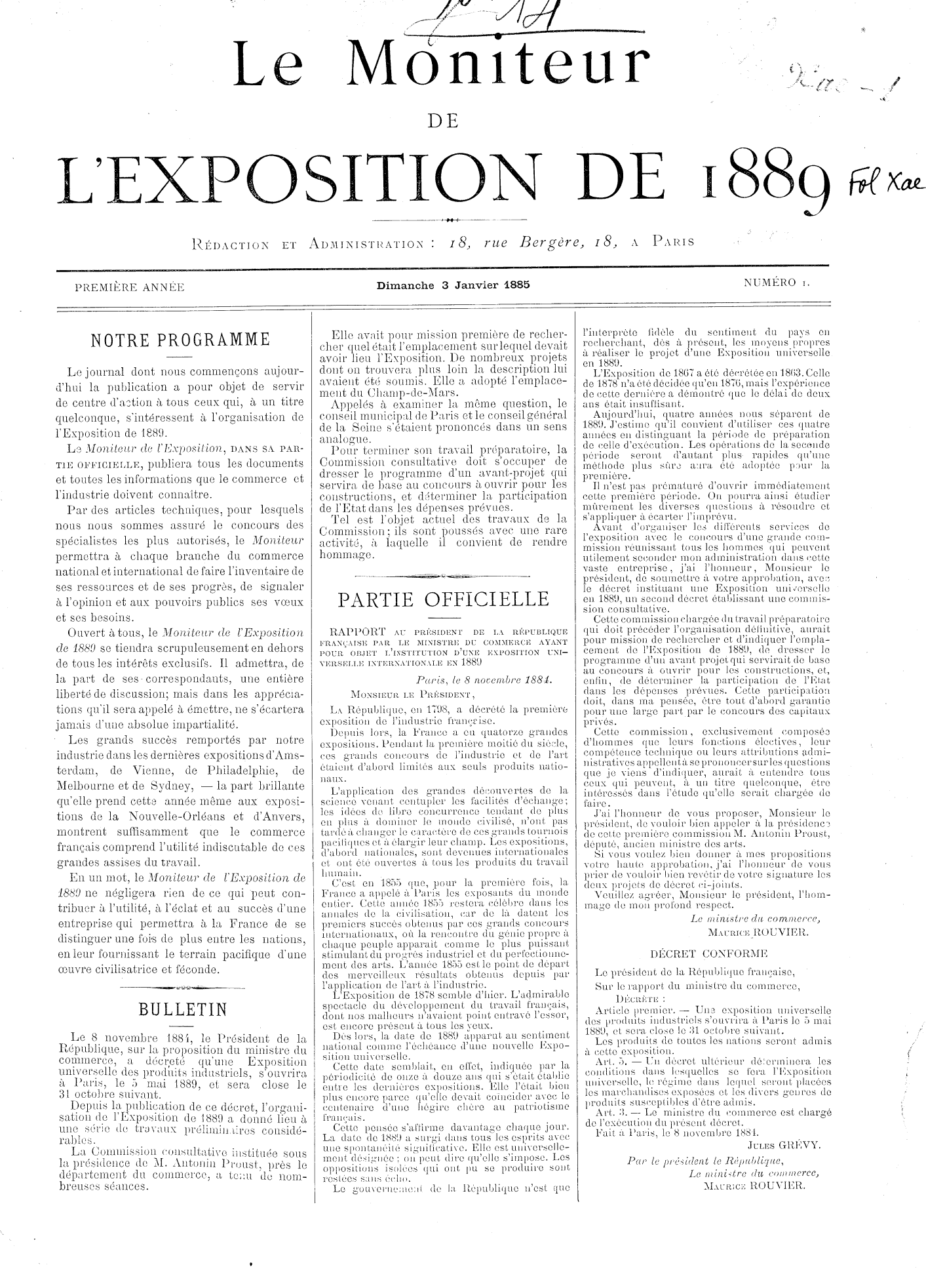 Page de titre du FOLXAE14.1