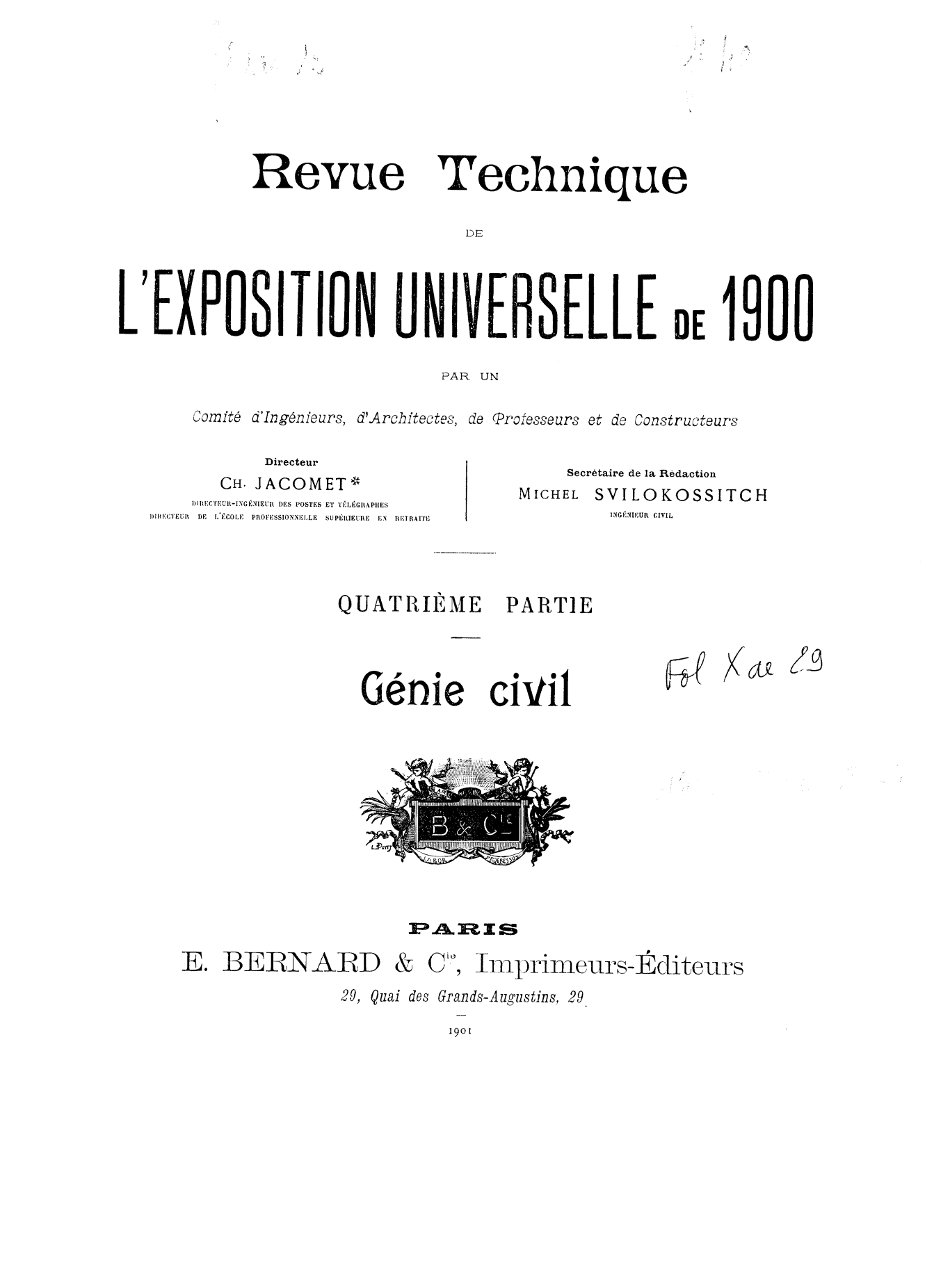 Page de titre du FOLXAE29.5
