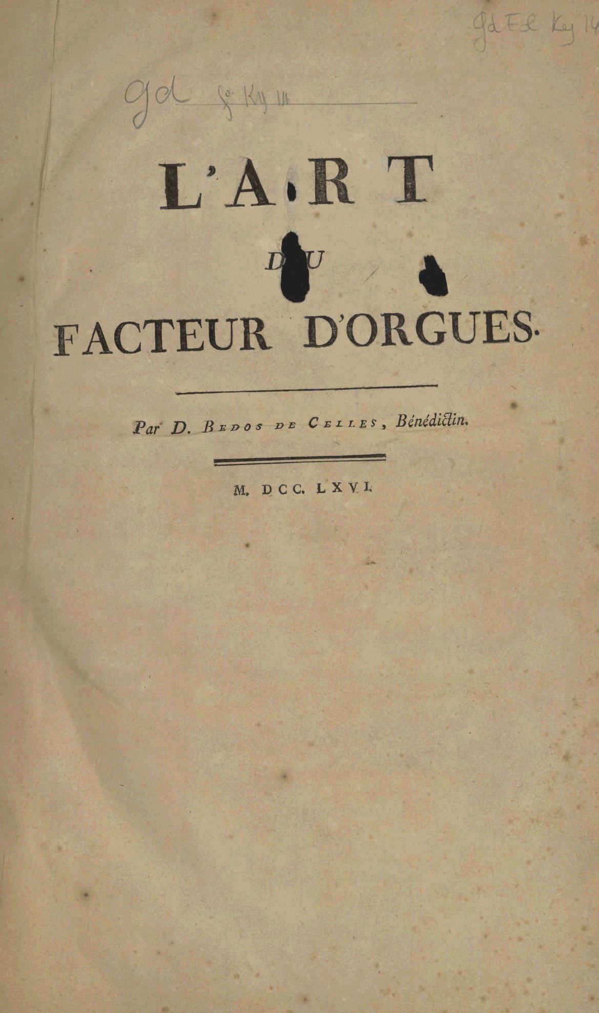 Page de titre du GDFOLKY14.1RES