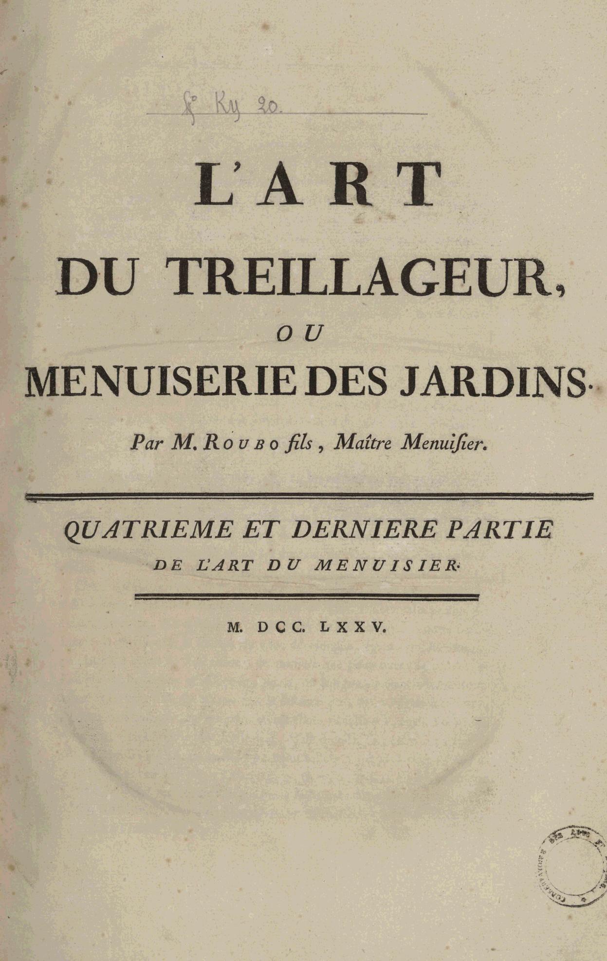 Page de titre du GDFOLKY20.6RES