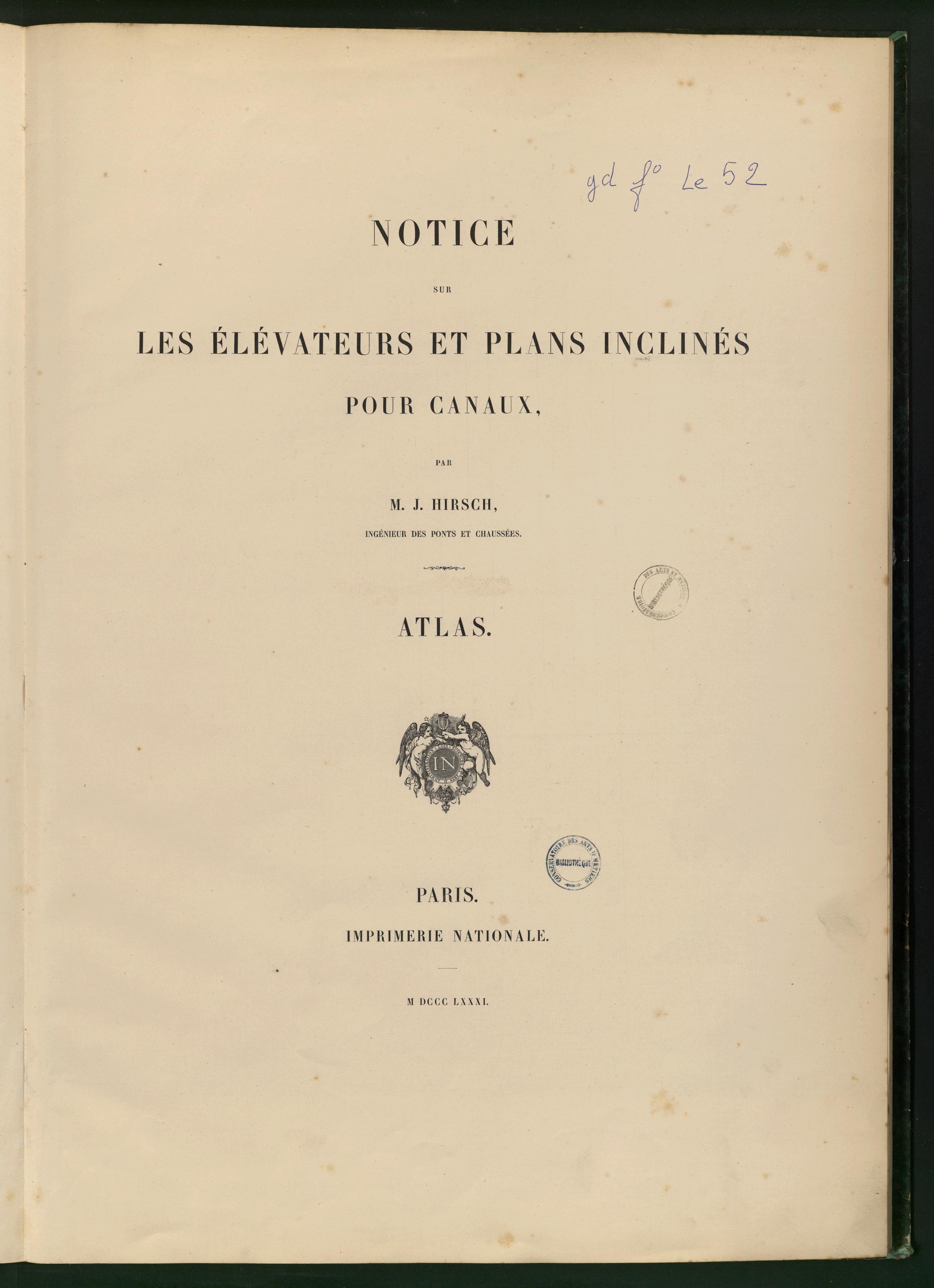 Page de titre du GDFOLLE52