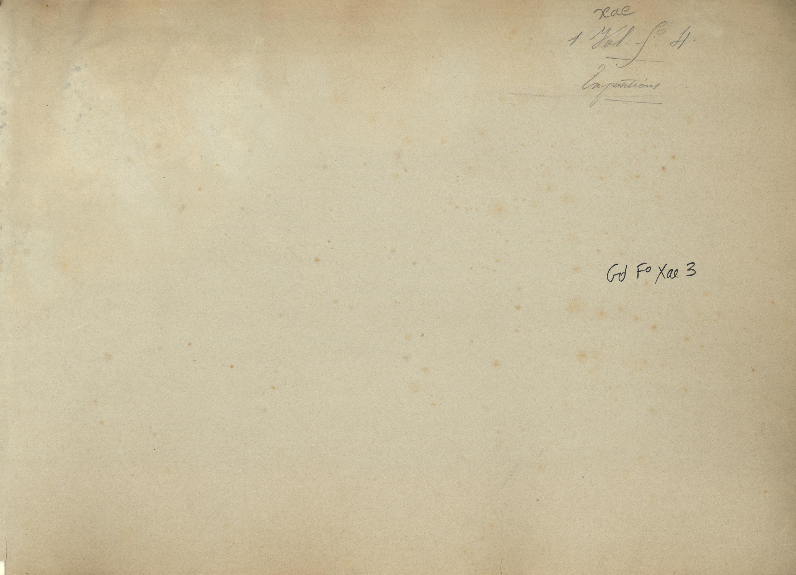 Page de titre du GDFOLXAE3