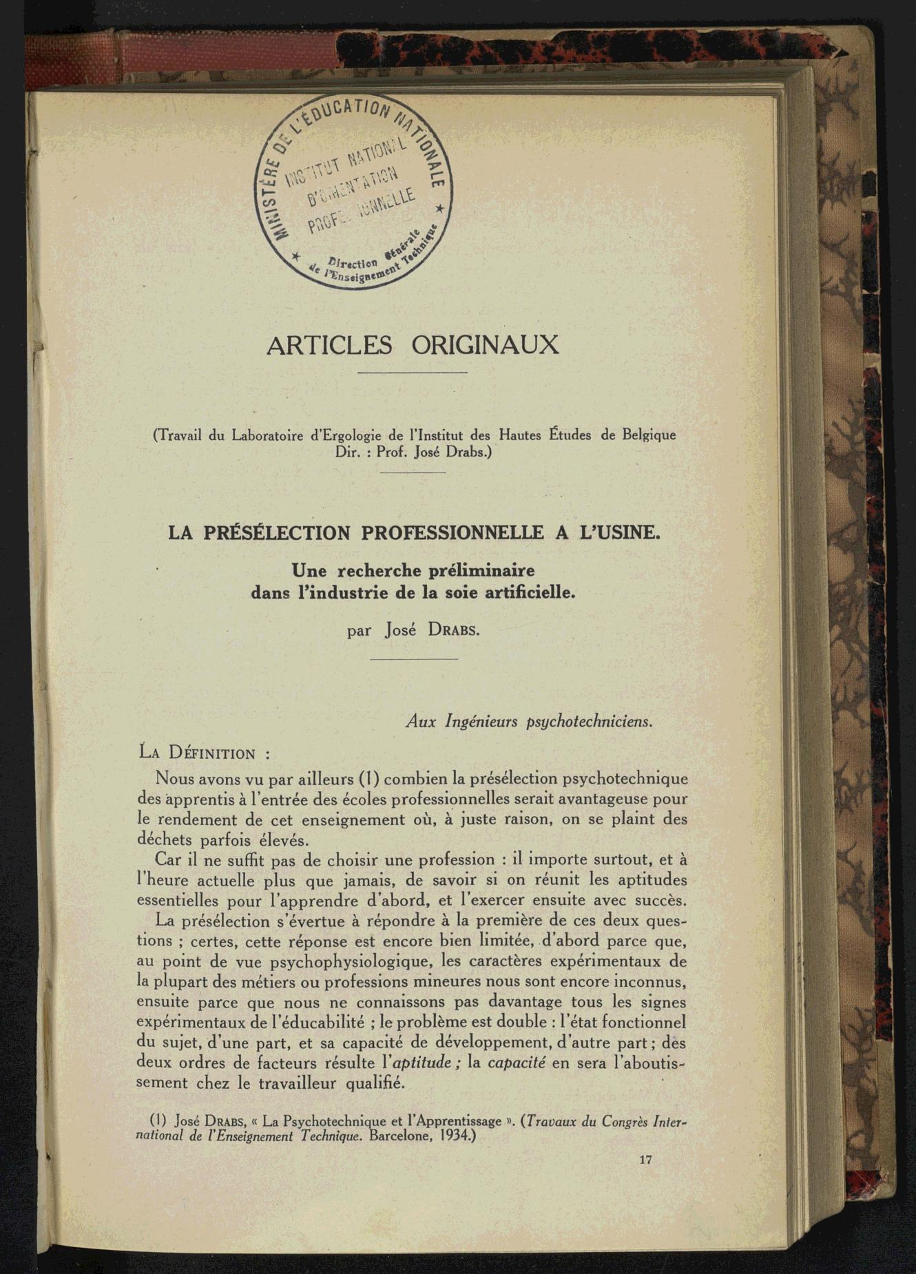 Page de titre du GLP1068.19