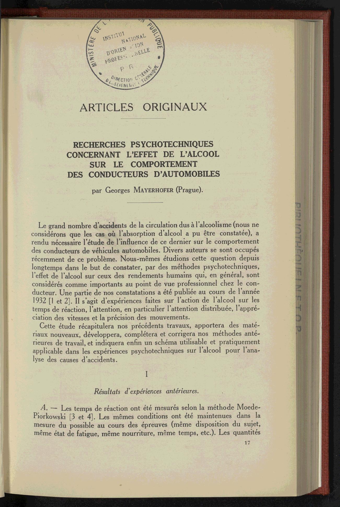 Page de titre du GLP1068.3