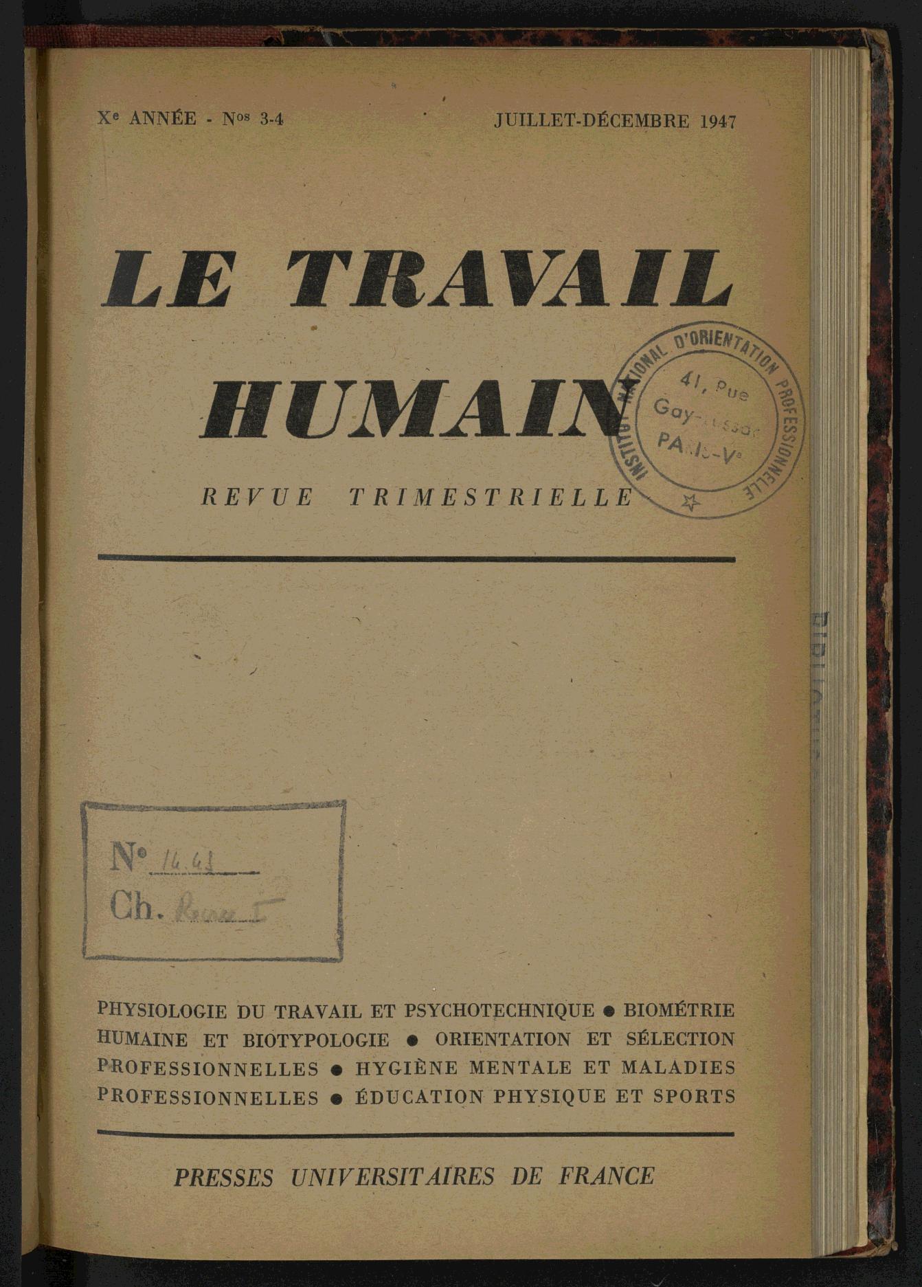 Page de titre du GLP1068.32