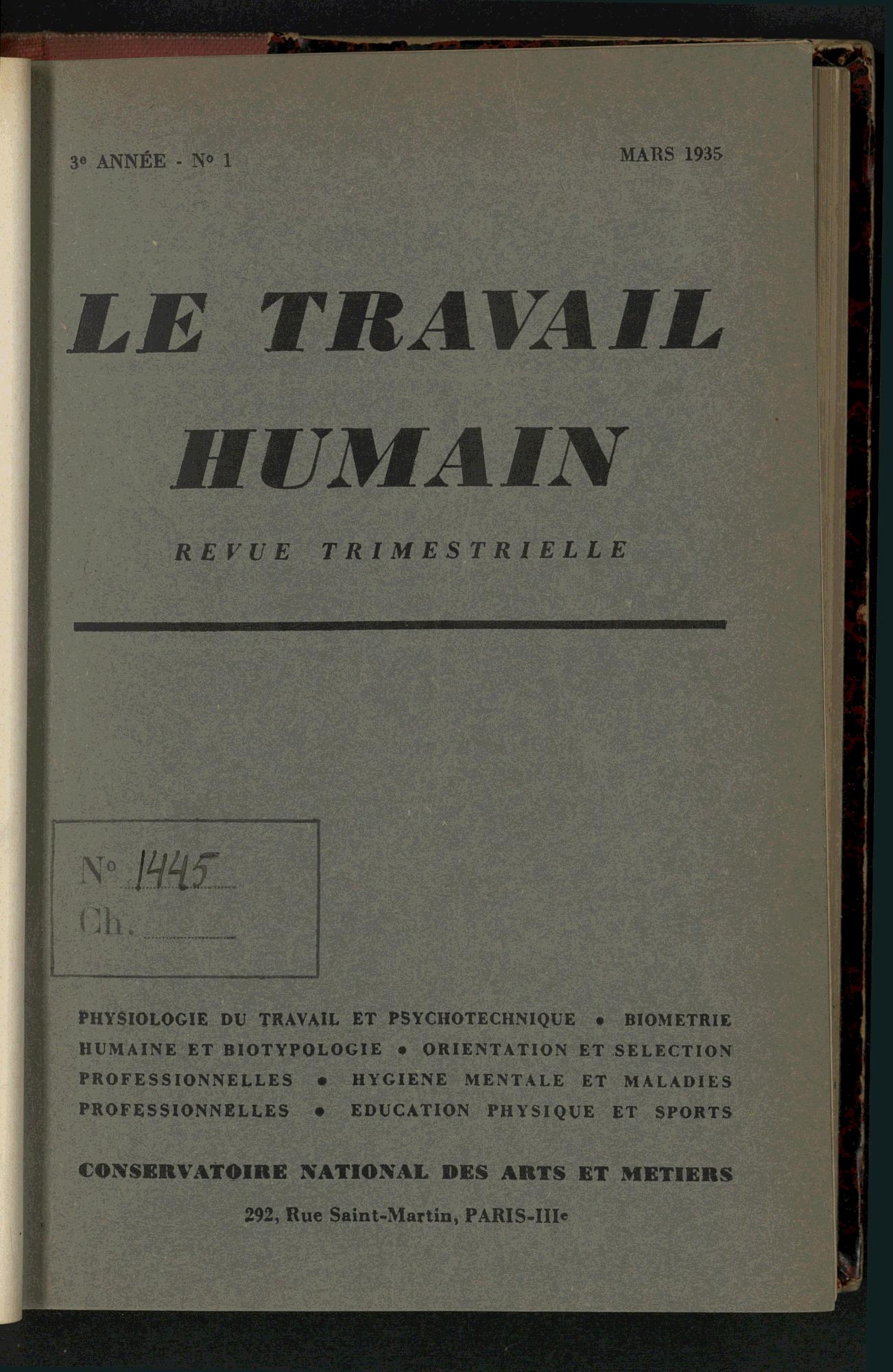 Page de titre du GLP1068.9