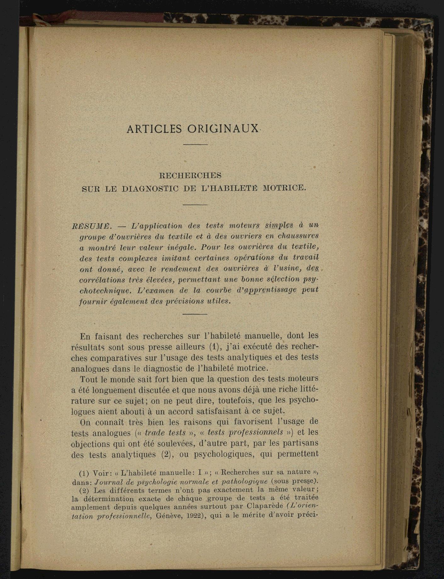 Page de titre du GLP174.2