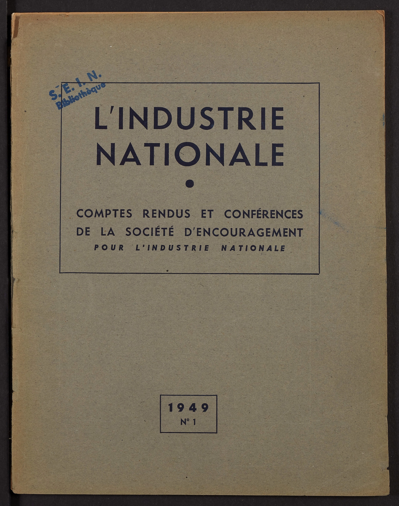 Page de titre du INDNAT.1