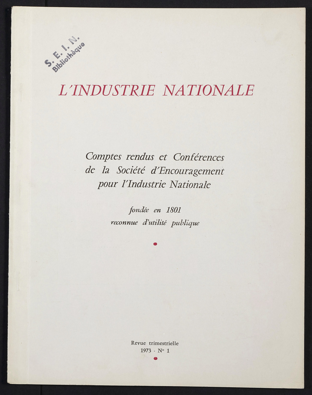 Page de titre du INDNAT.102