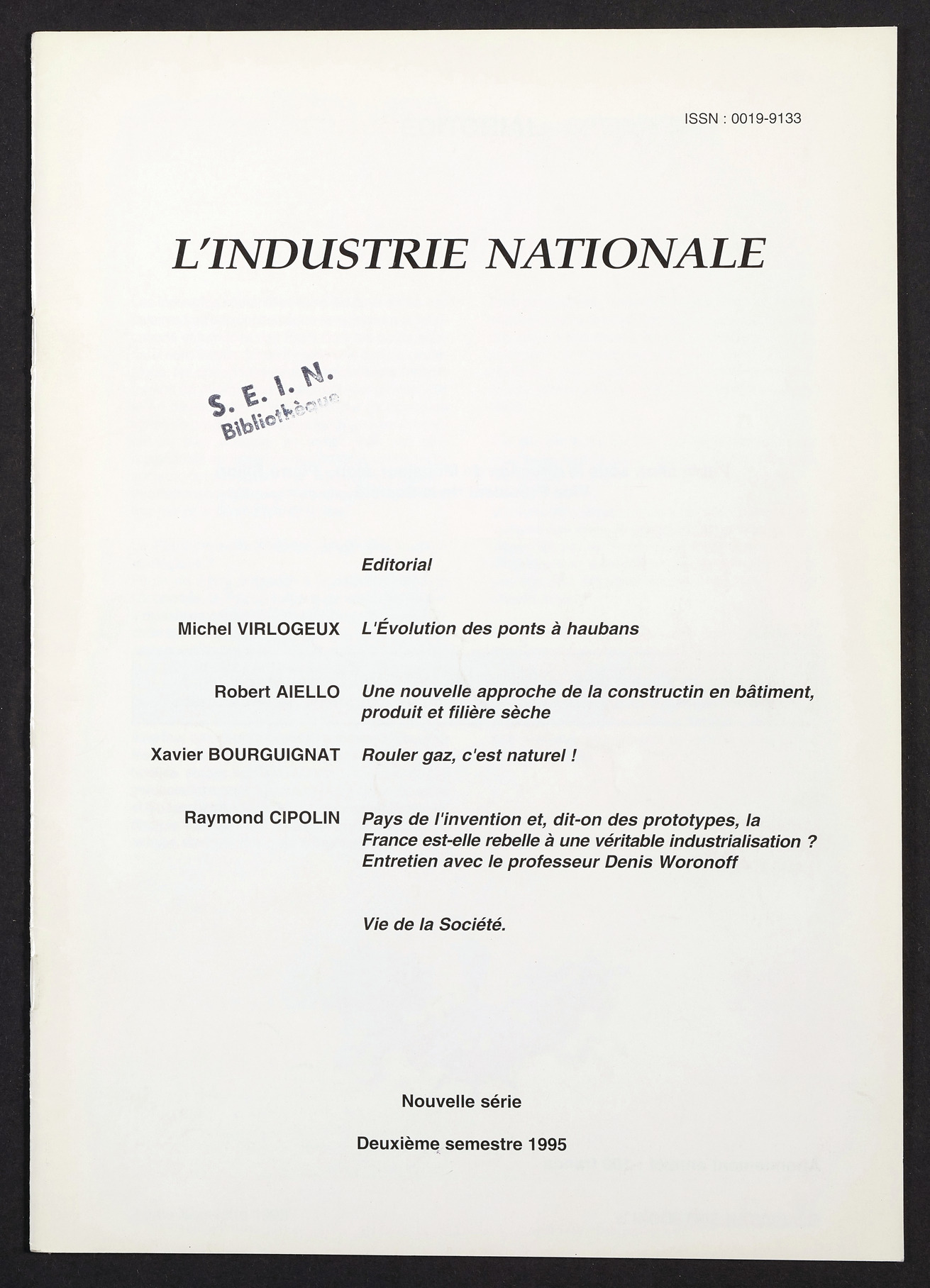 Page de titre du INDNAT.155