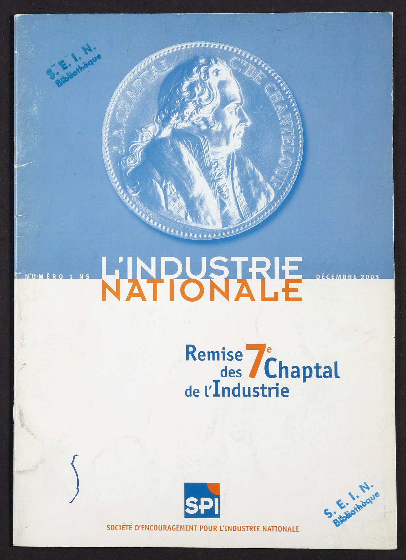 Page de titre du INDNAT.175