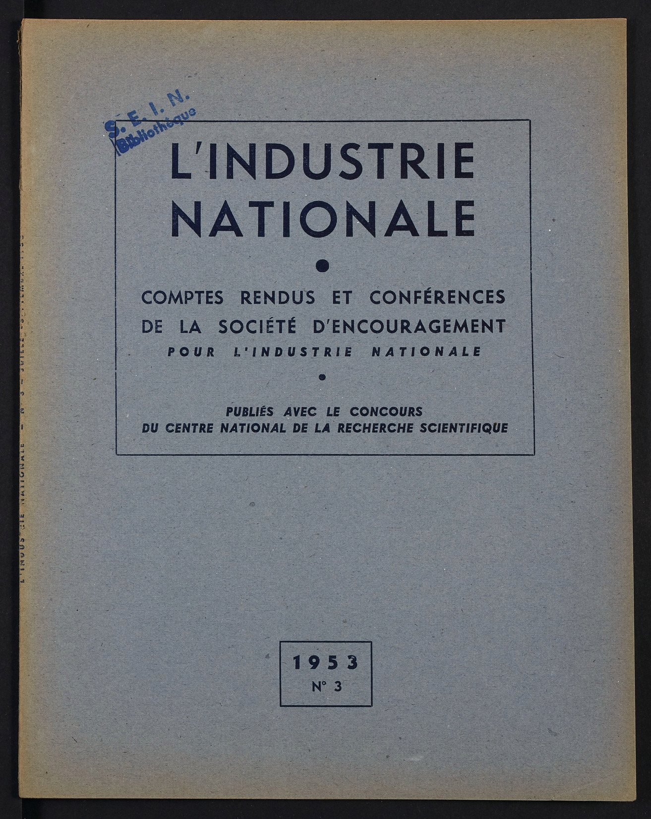 Page de titre du INDNAT.22