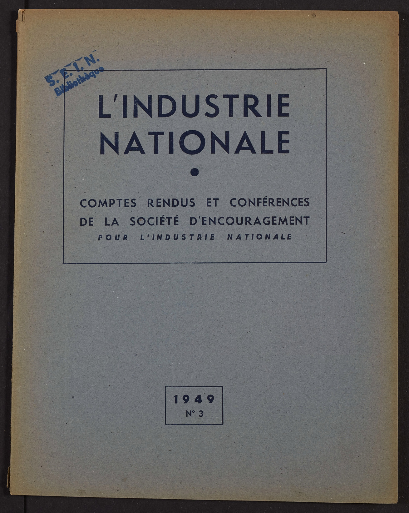 Page de titre du INDNAT.3