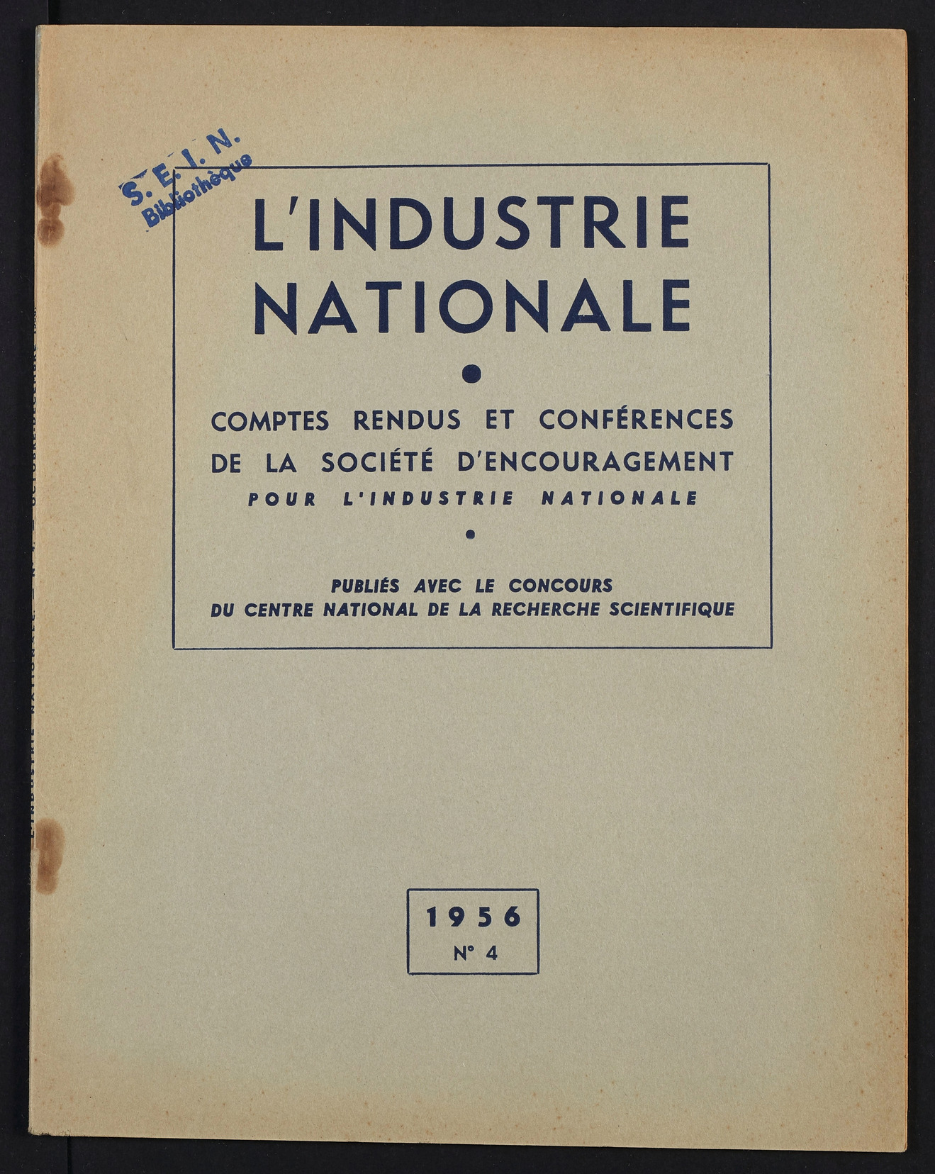 Page de titre du INDNAT.36