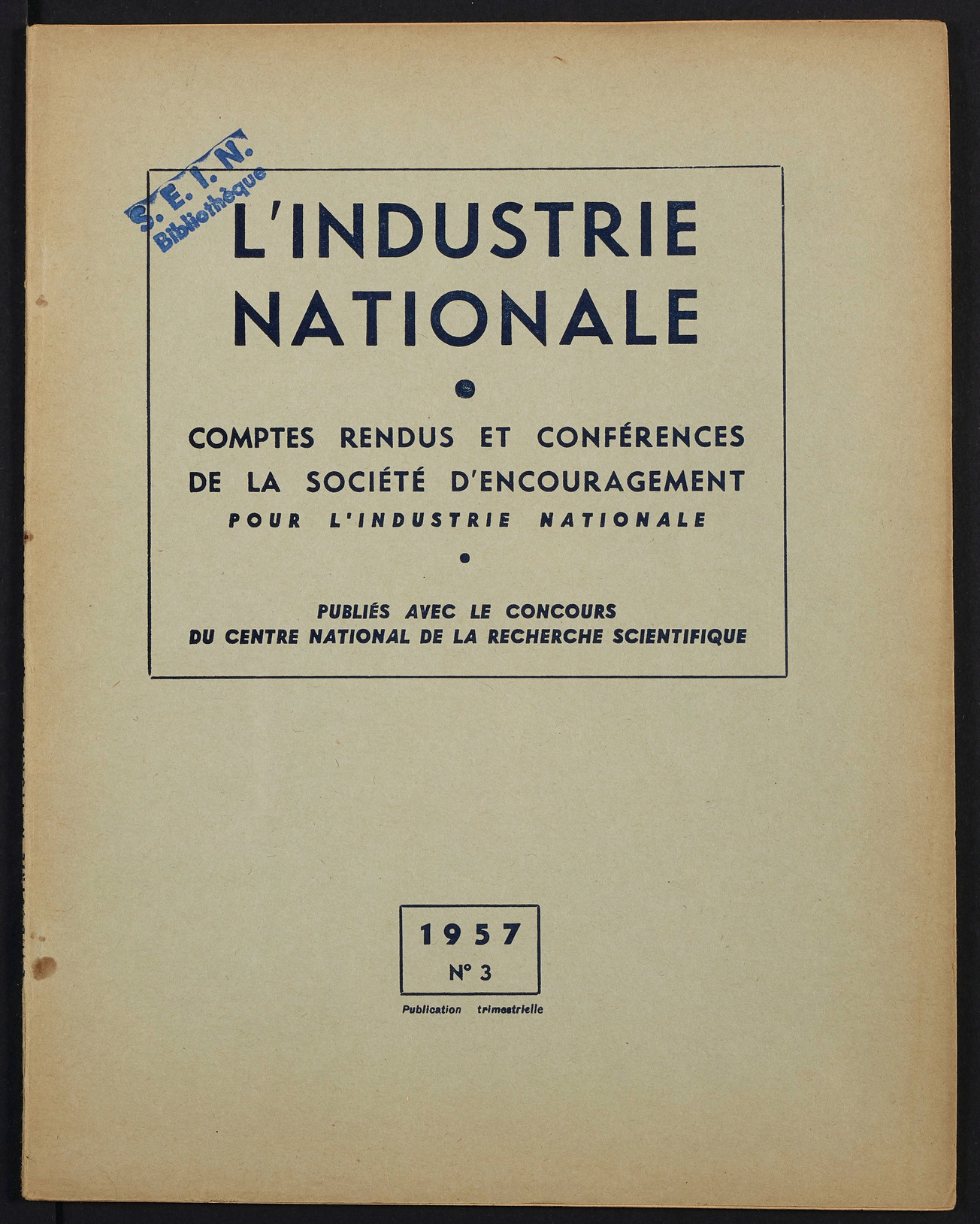 Page de titre du INDNAT.39