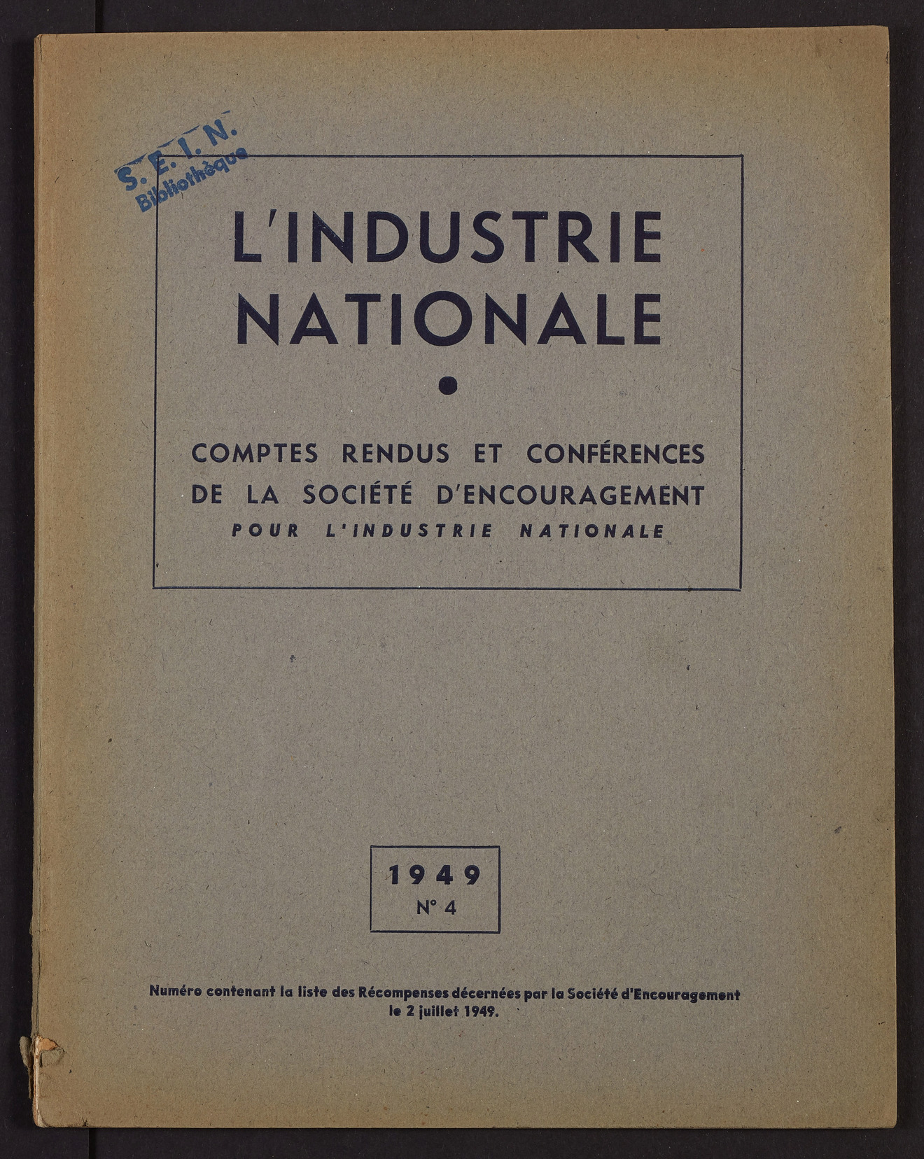 Page de titre du INDNAT.4