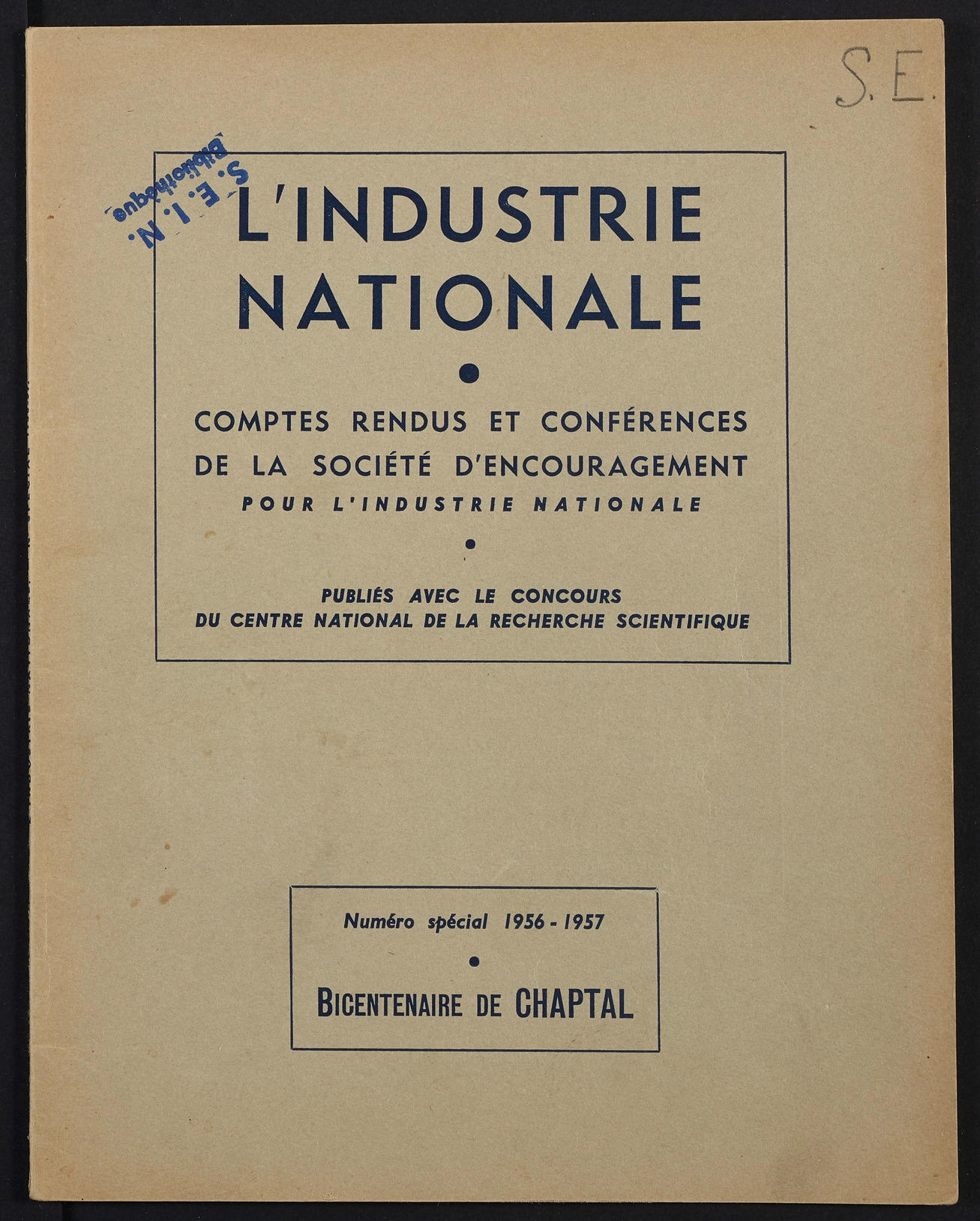 Page de titre du INDNAT.41