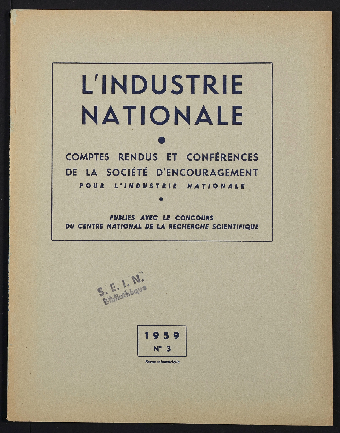 Page de titre du INDNAT.48