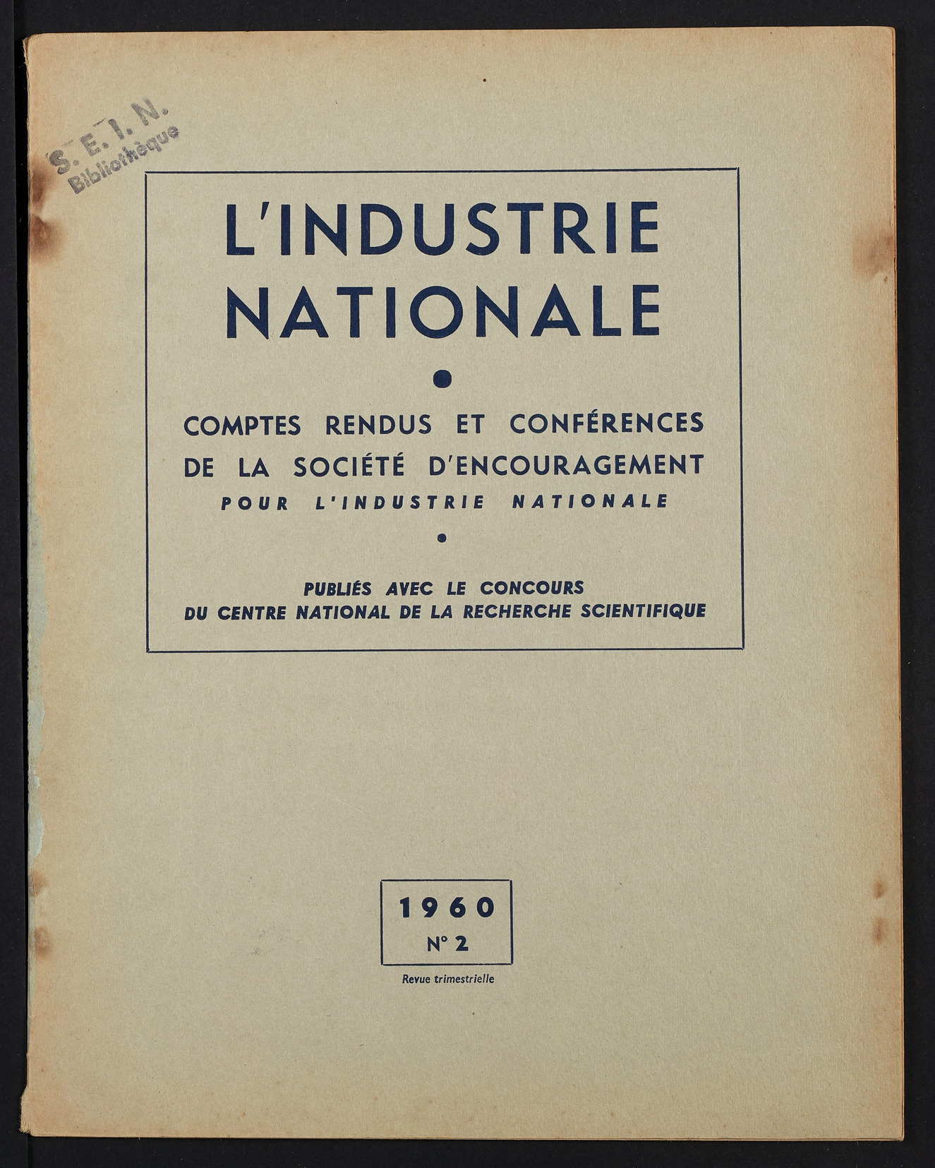 Page de titre du INDNAT.51