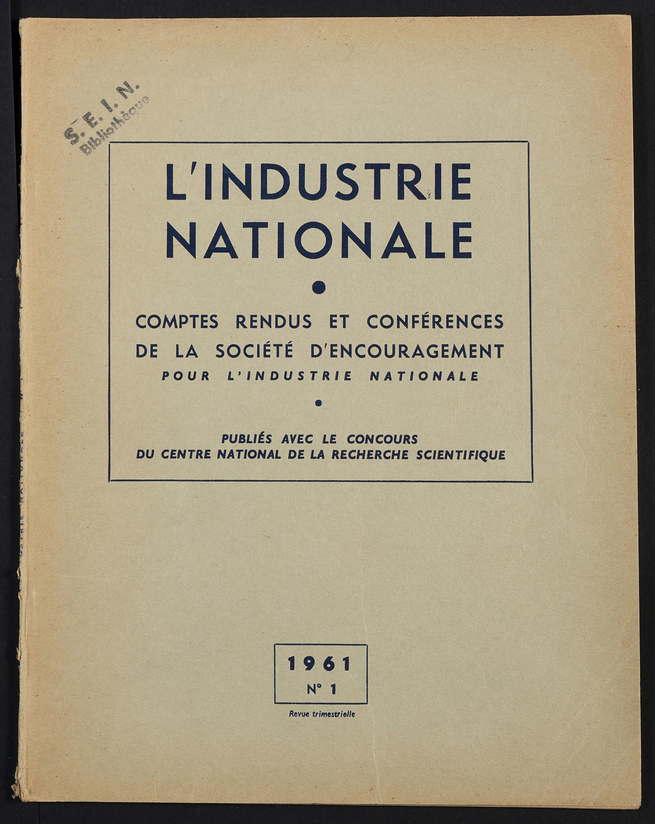 Page de titre du INDNAT.54