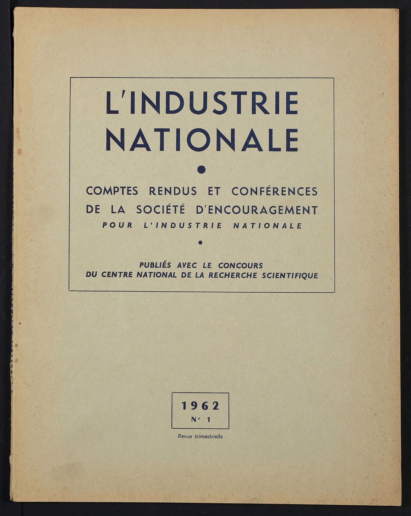 Page de titre du INDNAT.58