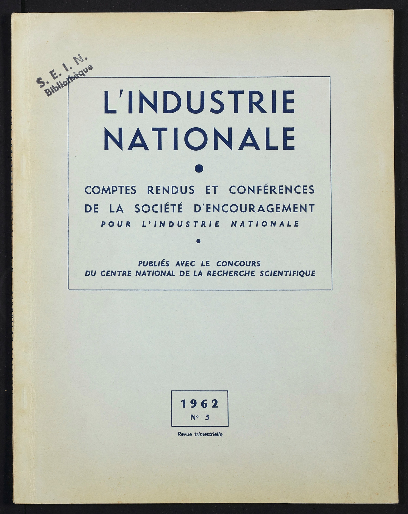 Page de titre du INDNAT.60