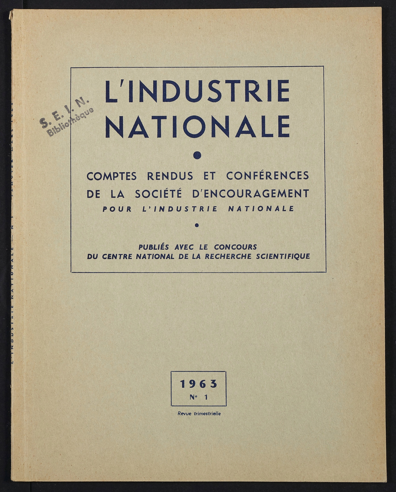 Page de titre du INDNAT.62