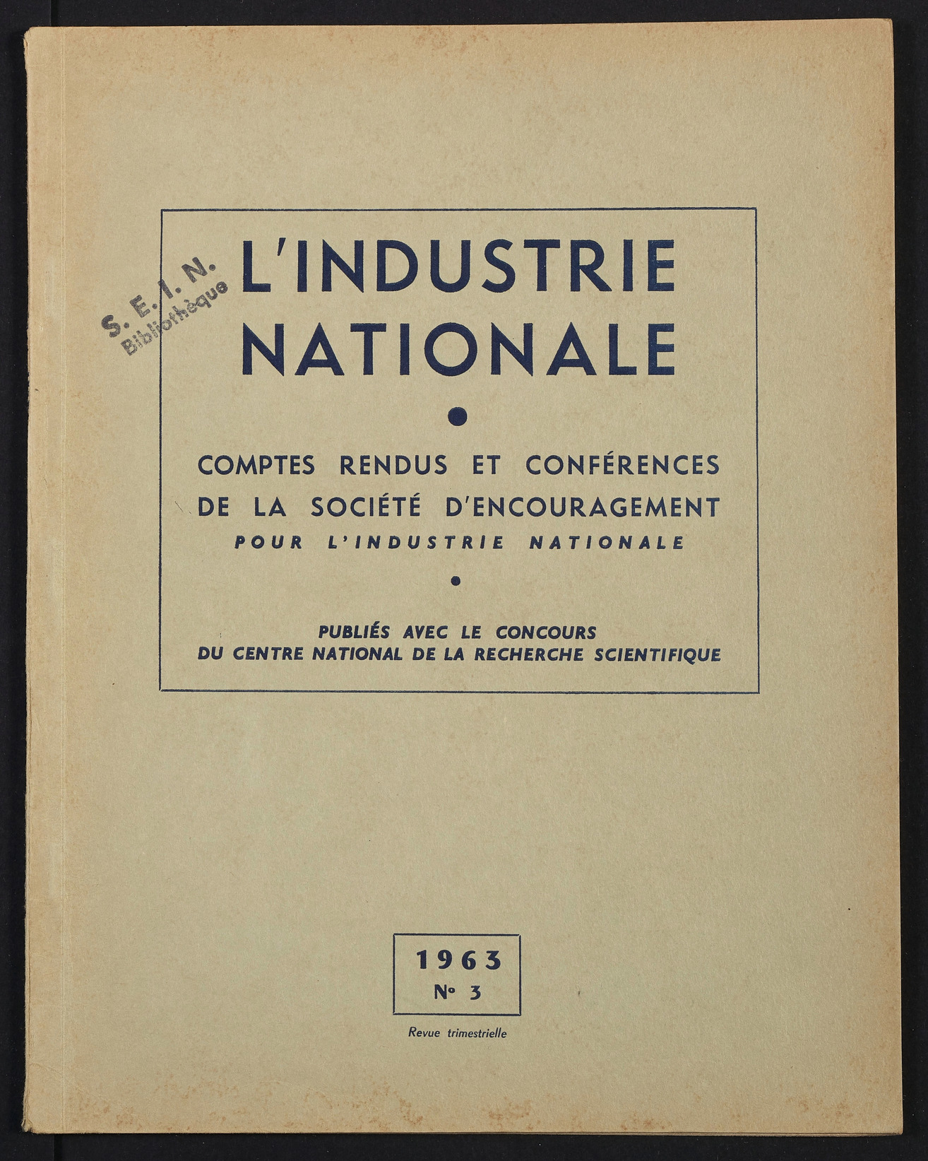 Page de titre du INDNAT.64