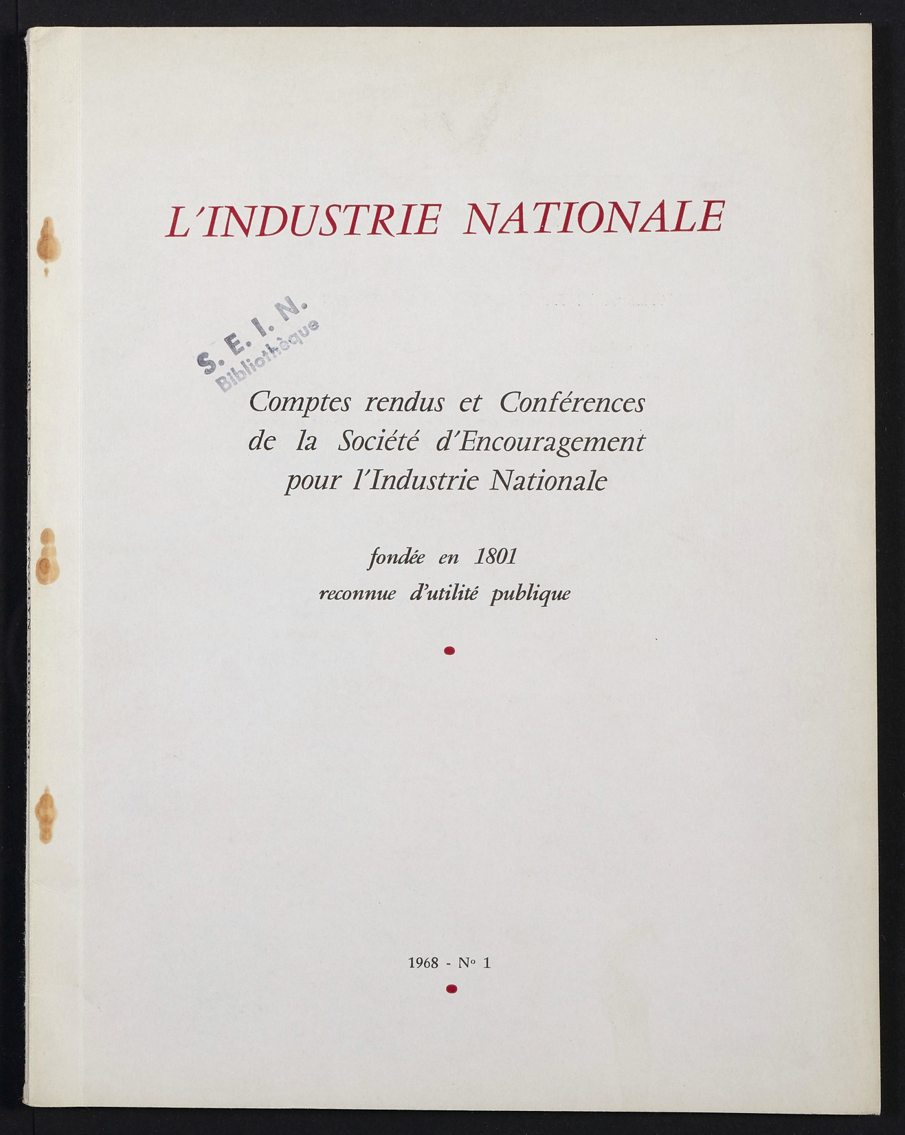 Page de titre du INDNAT.82