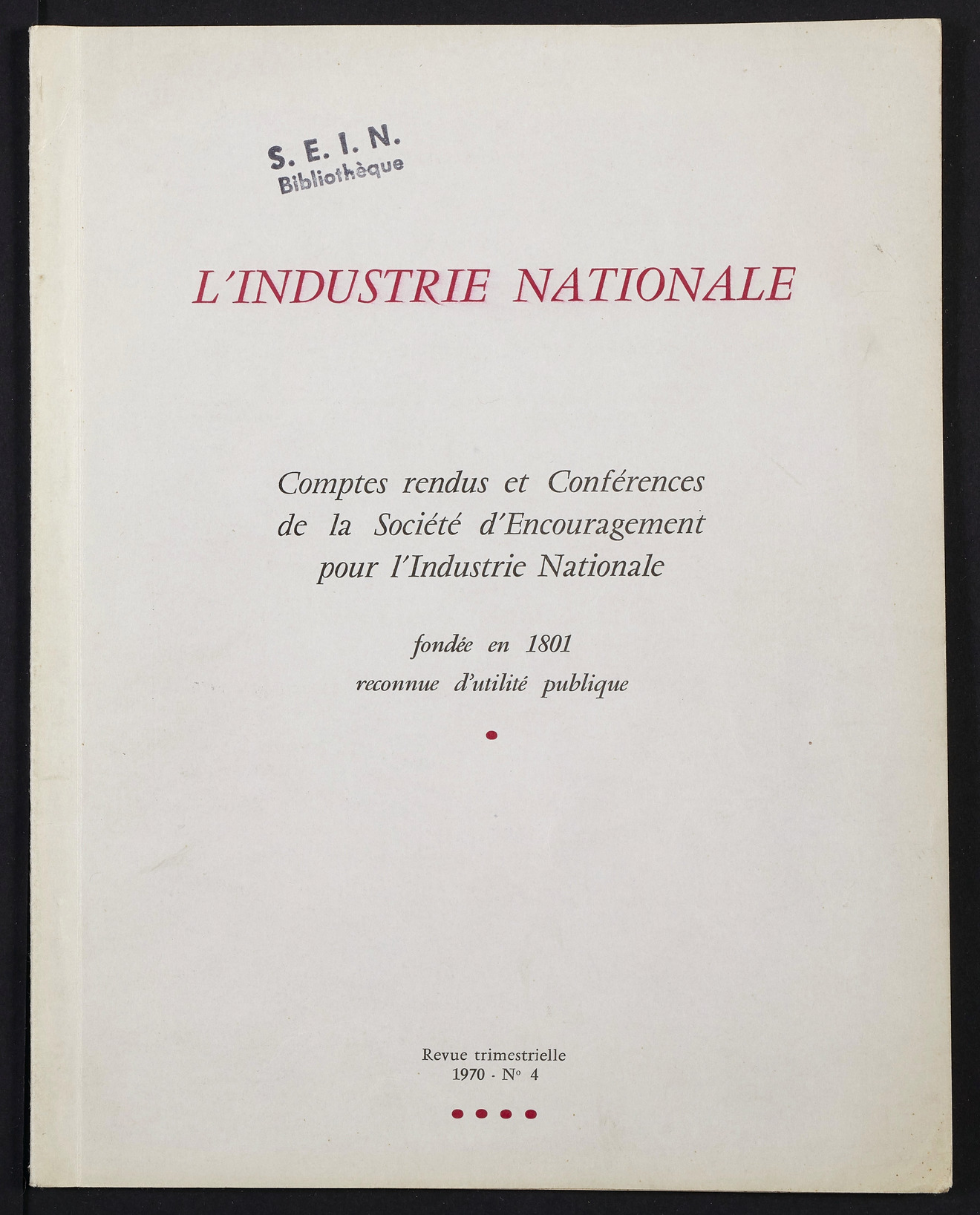 Page de titre du INDNAT.93