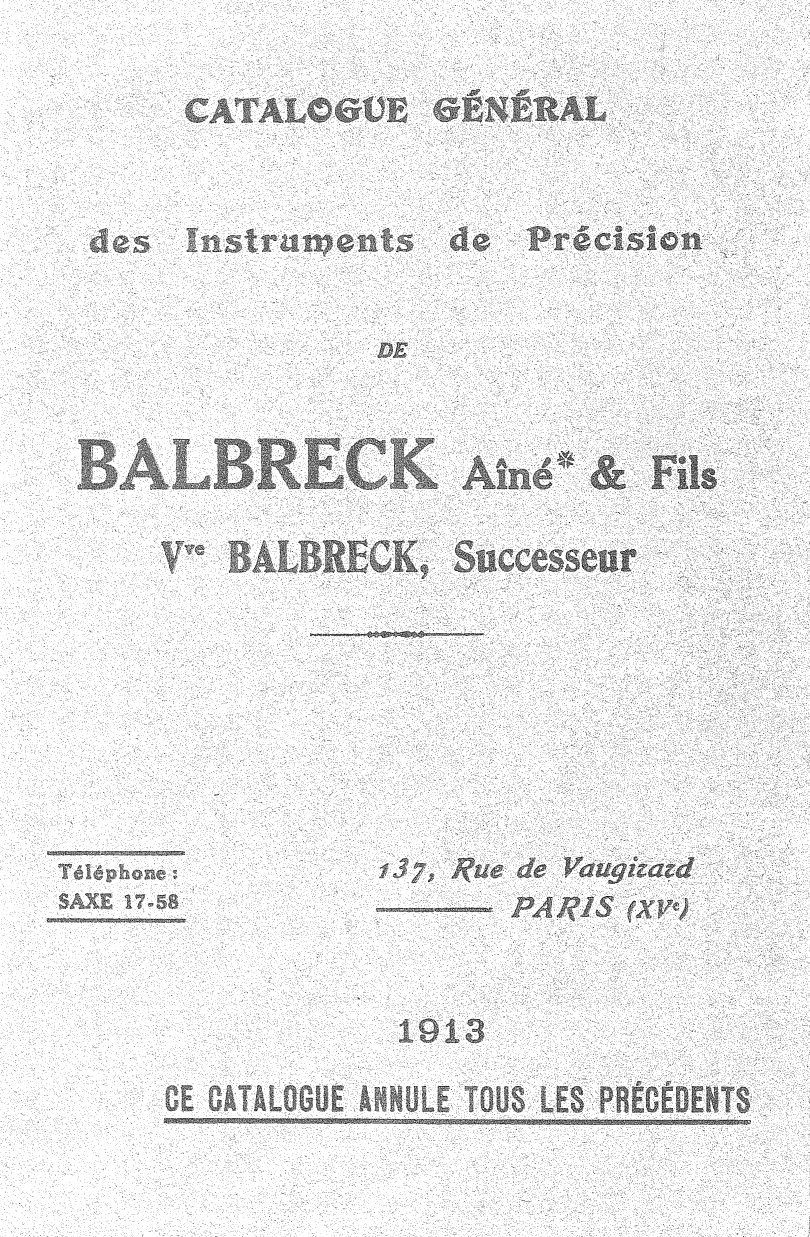 Page de titre du M11113