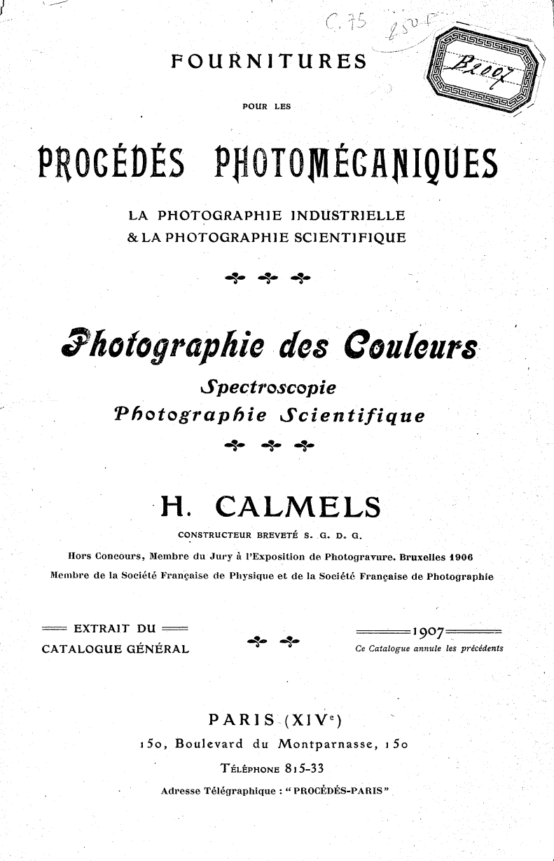 Page de titre du M11116