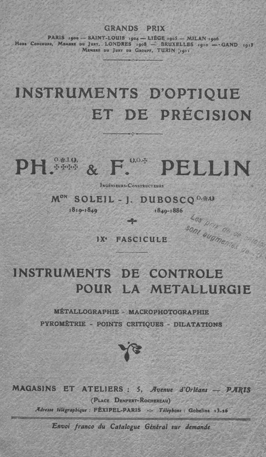 Page de titre du M11125