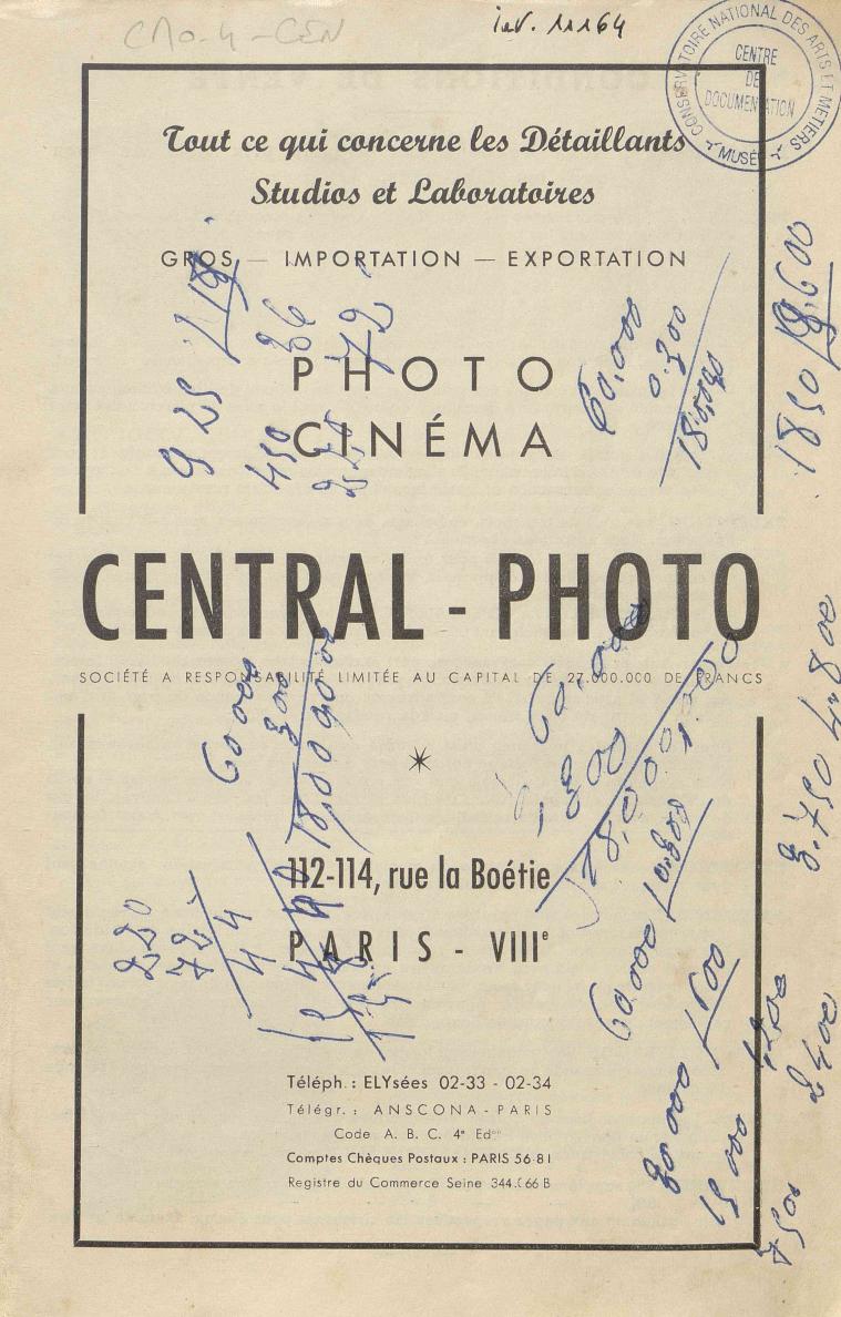 Page de titre du M11164