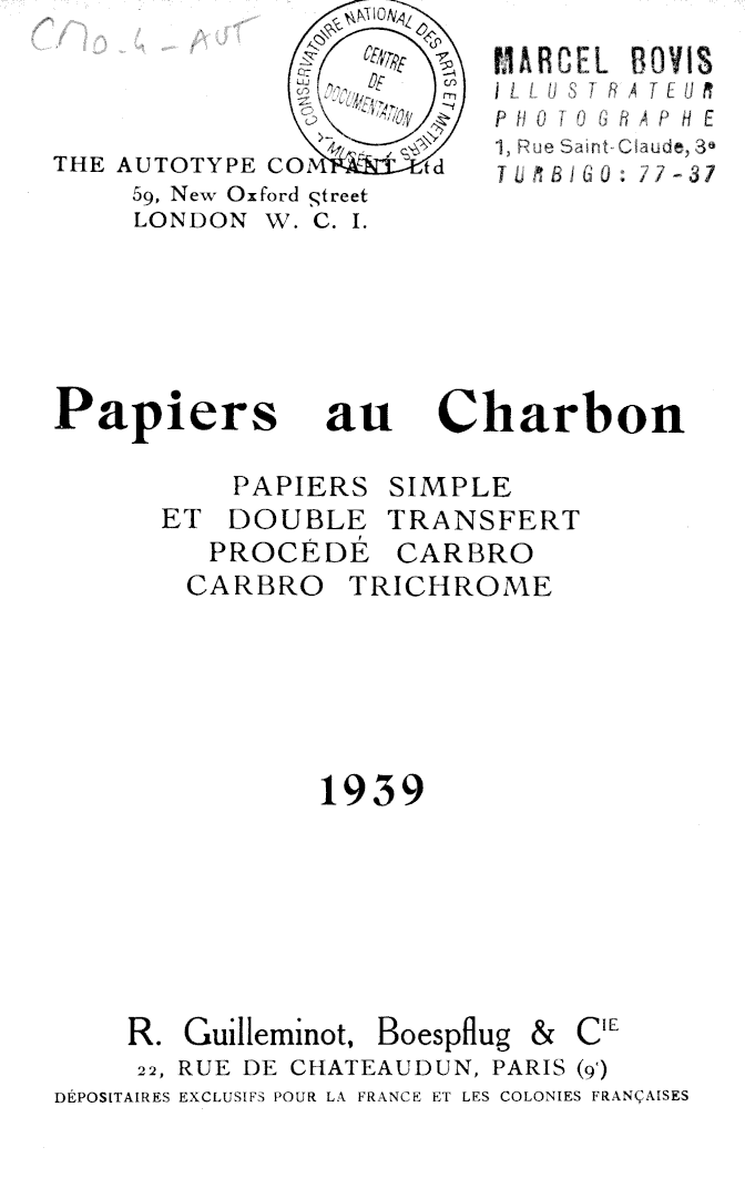 Page de titre du M11167