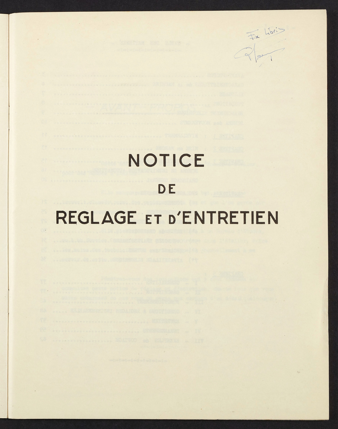 Page de titre du M12219