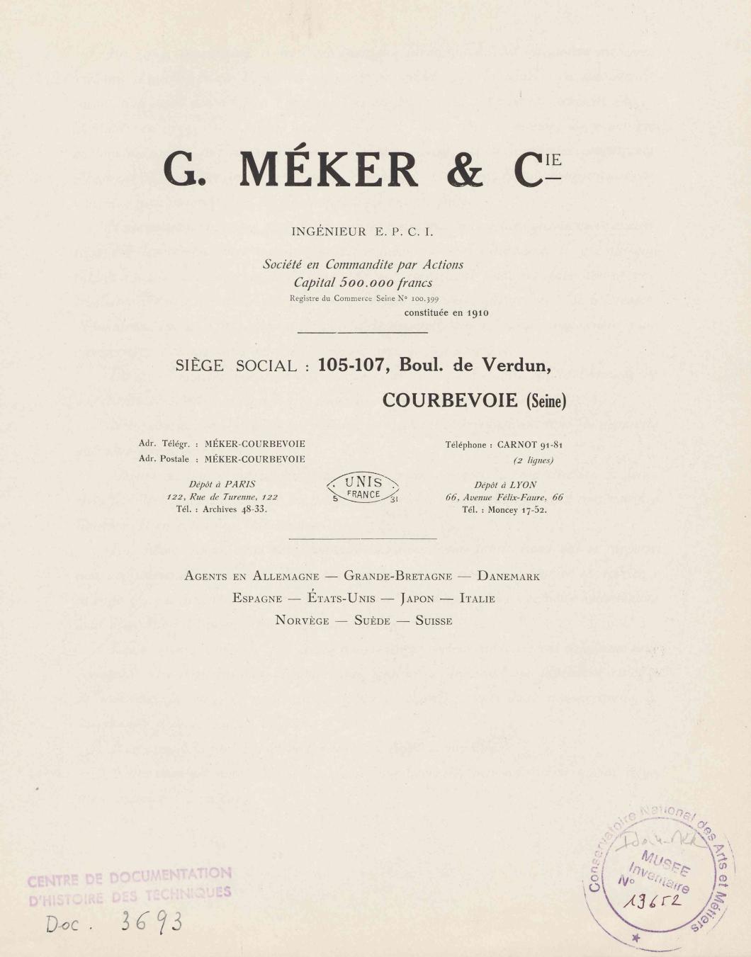 Page de titre du M13652