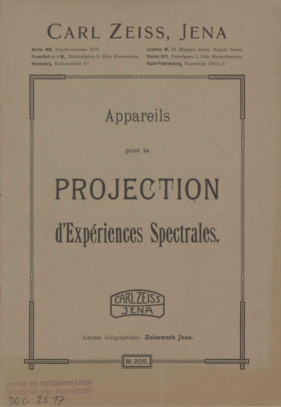 Page de titre du M13657