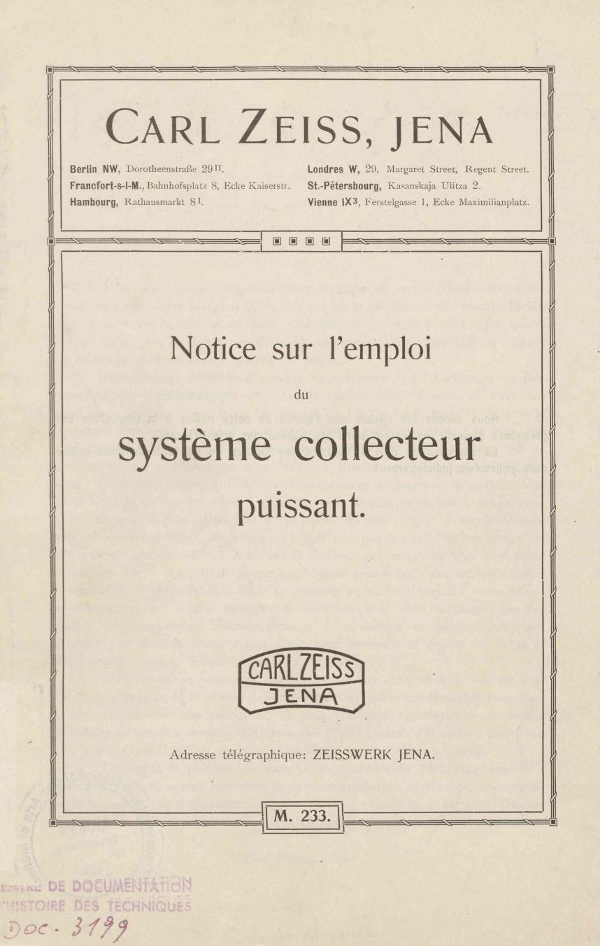 Page de titre du M13660