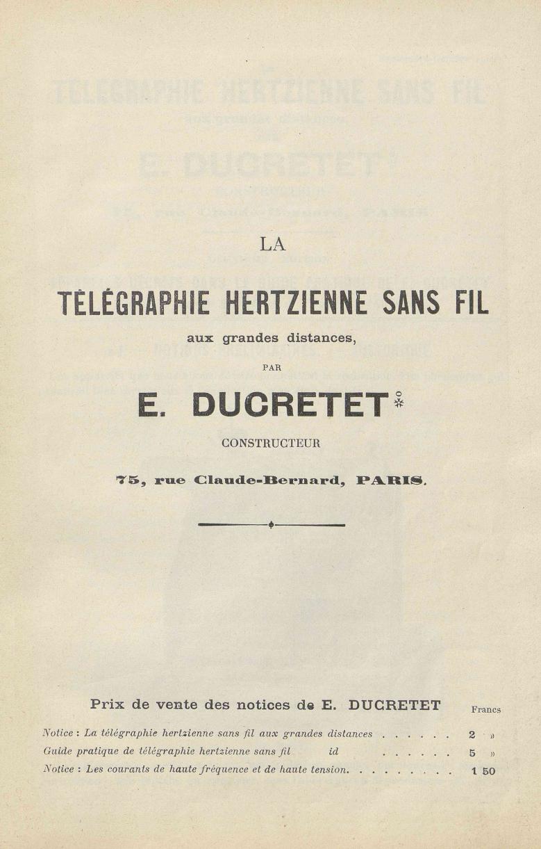 Page de titre du M13667.1