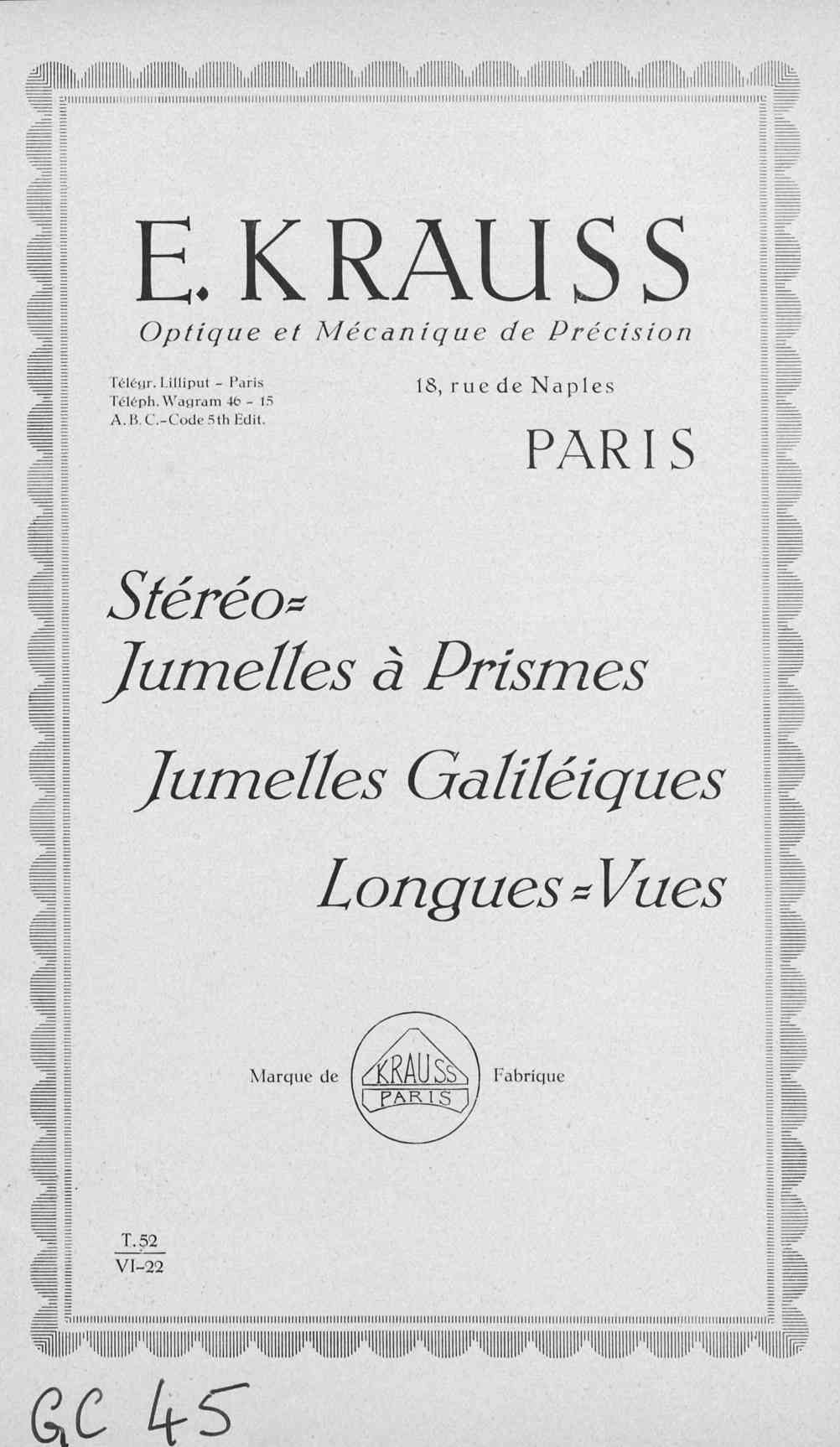 Page de titre du M13669