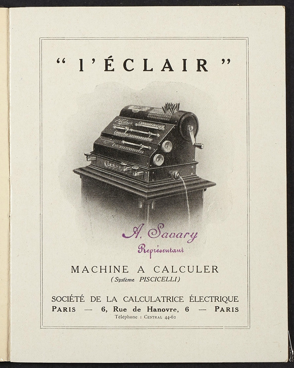 Page de titre du M13705